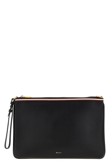 Bally BALLY Black Leather Clutch Bag New Size ONE SIZE - 4 Thumbnail