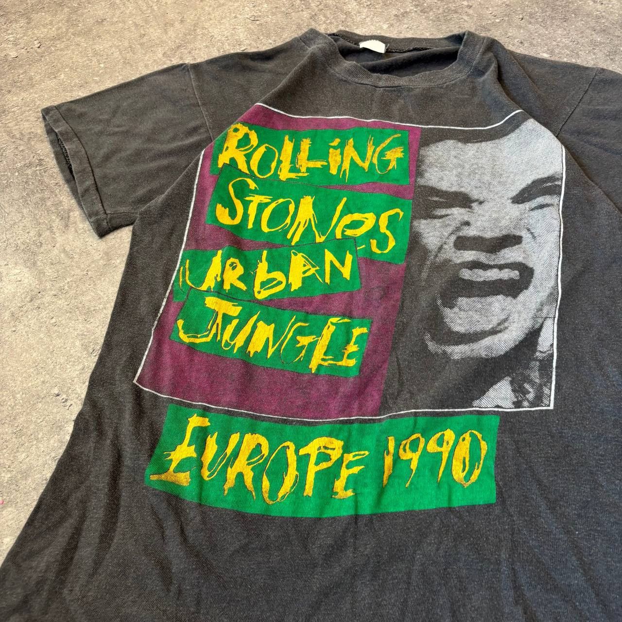 Band Tees × The Rolling Stones × Vintage The Rolling Stones Rare Urban Jungle Europe 90s T-Shirt Size US M / EU 48-50 / 2 - 3 Thumbnail