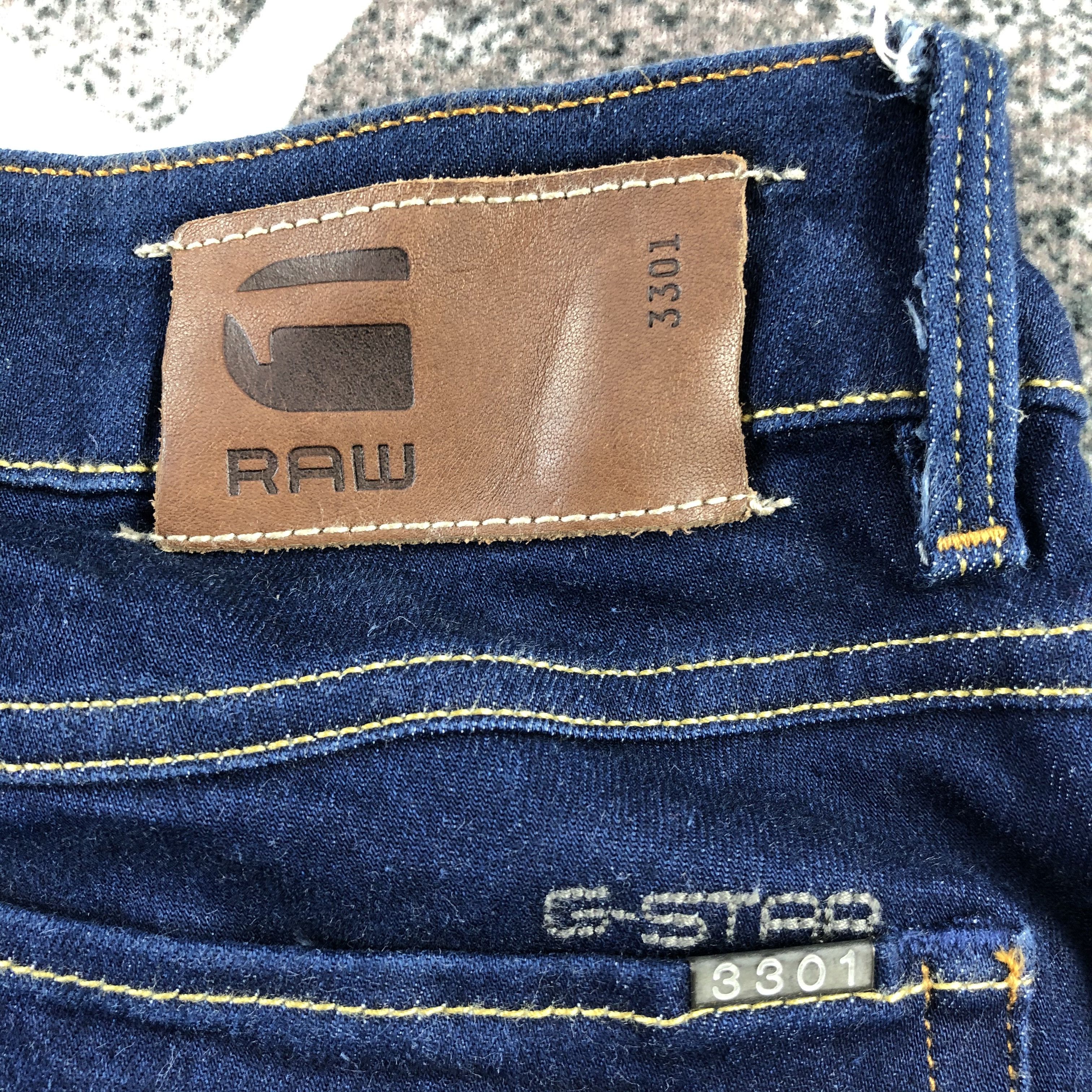G-Star G Star Raw Jeans Blue Flare Denim KJ1273 Size US 26 / EU 42 - 5 Thumbnail