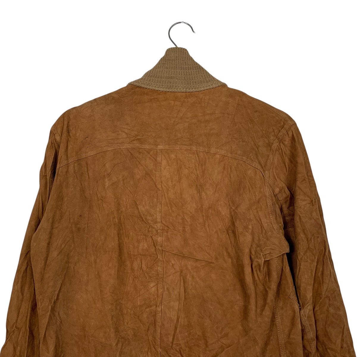 Japanese Brand Japanese Brand Reversible Leather Bomber Jacket Size S / US 4 / IT 40 - 8 Thumbnail