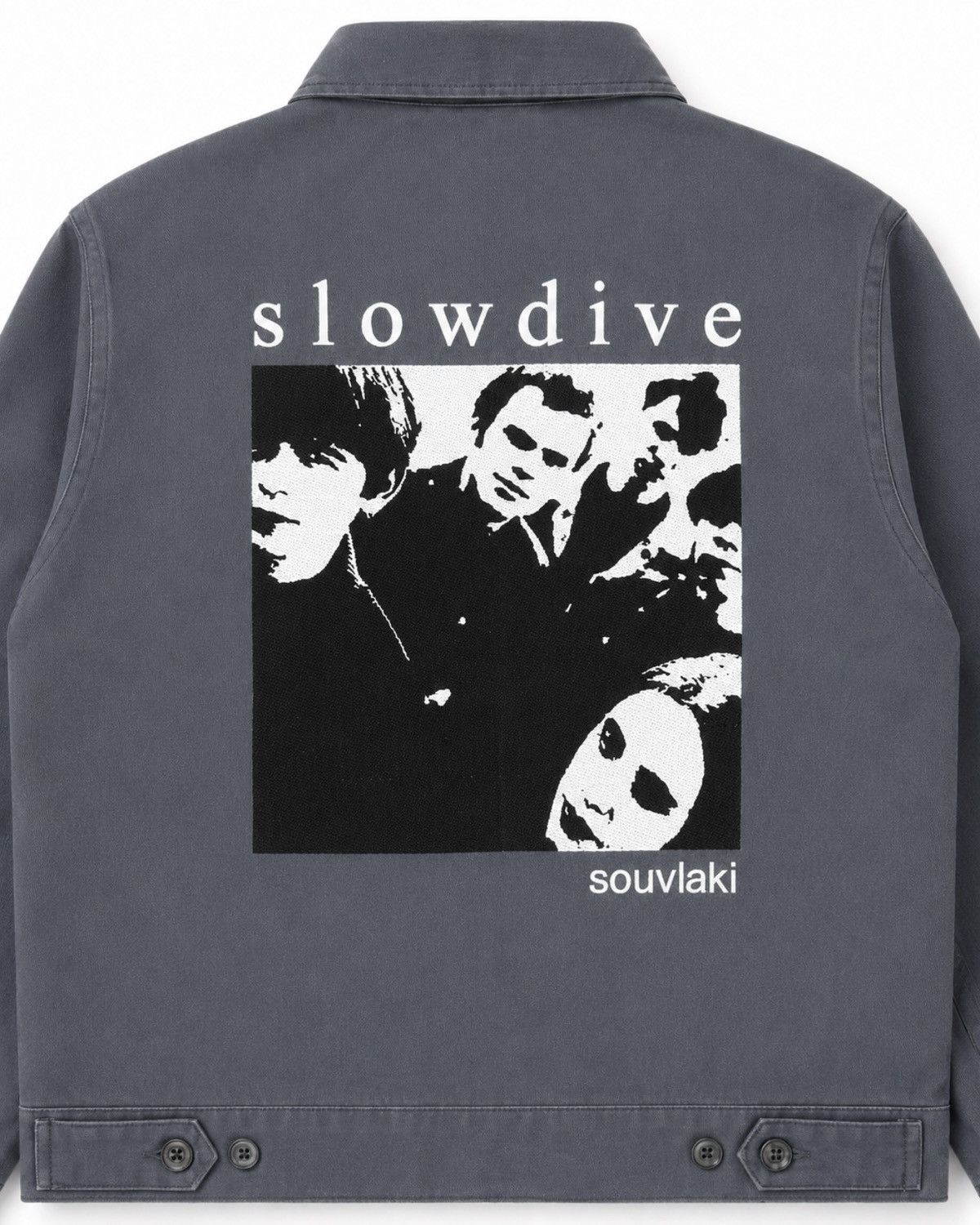 Vintage Slowdive Souvlaki - Dickies Eisenhower Work Jacket Size US S / EU 44-46 / 1 - 4 Thumbnail