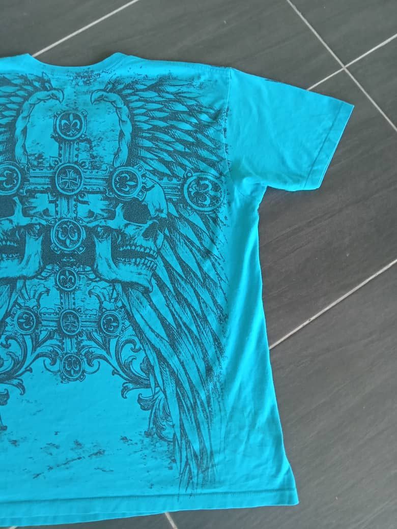 Japanese Brand MMA Elite AOP Affliction Style Tee Size US L / EU 52-54 / 3 - 8 Thumbnail
