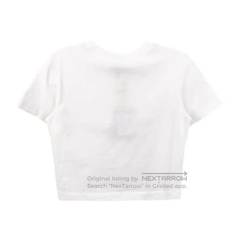 Louis Vuitton Louis Vuitton White Cotton Women's T. Size S / US 4 / IT 40 - 2 Thumbnail