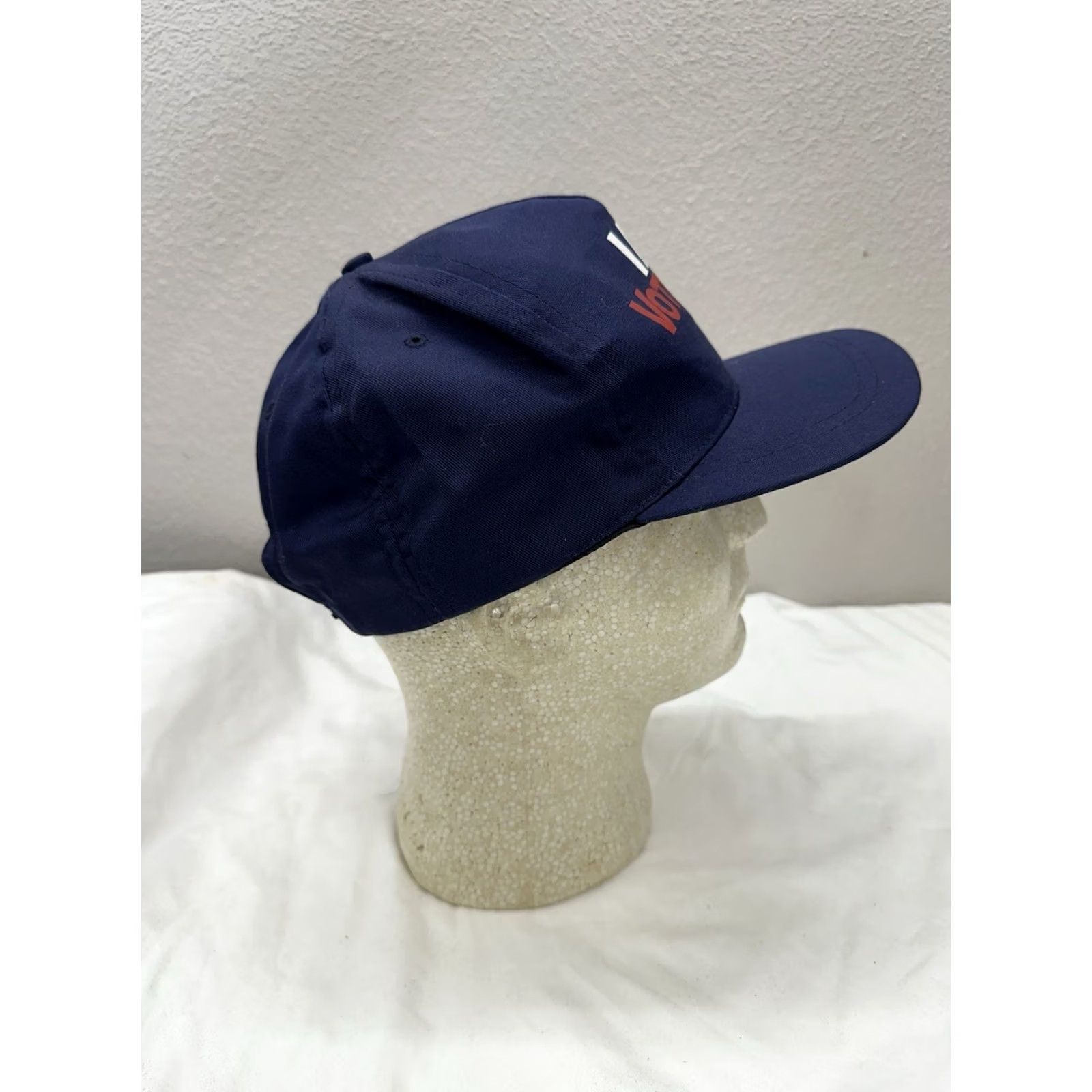 Vintage VINTAGE UNIONMADE Snapback Hat Blue I Am Voting Union Worker Mechanics and Aerospace VTG Hat Mens Snapback Size ONE SIZE - 6 Thumbnail