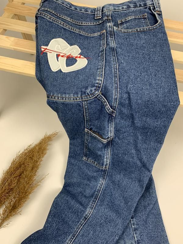 Fubu FUBU jeans, vintage baggy jeans, 90s hip hop skater Y2K 30 Size US 30 / EU 46 - 3 Thumbnail