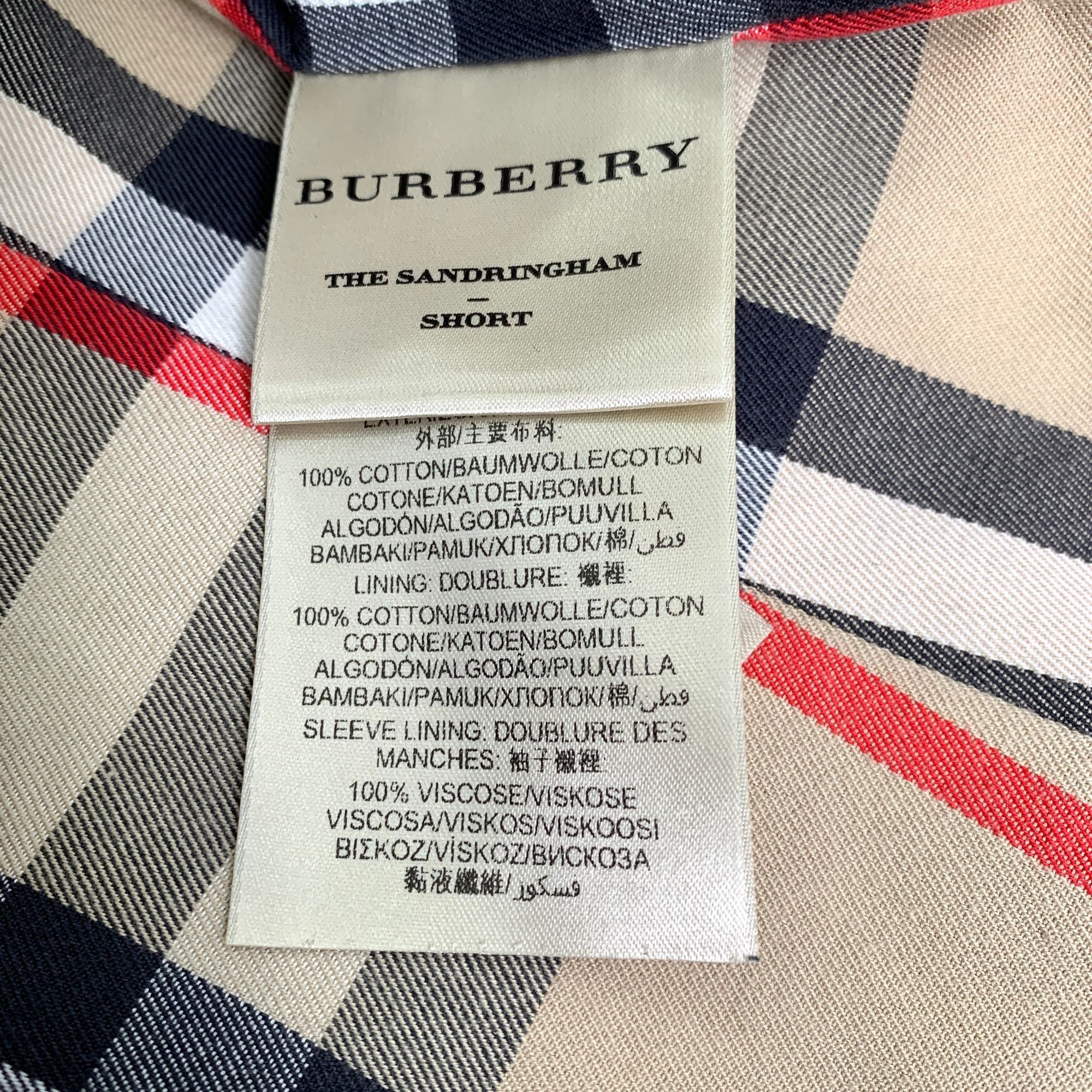 Burberry Prorsum Burberry "The Sandringham" Short Trench Coat Beige Double-Br Size XS / US 0-2 / IT 36-38 - 5 Thumbnail