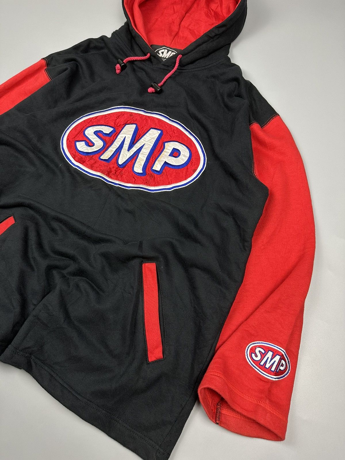 Japanese Brand Vintage Skates SMP Snowboards Hoodie Size US XL / EU 56 / 4 - 3 Thumbnail