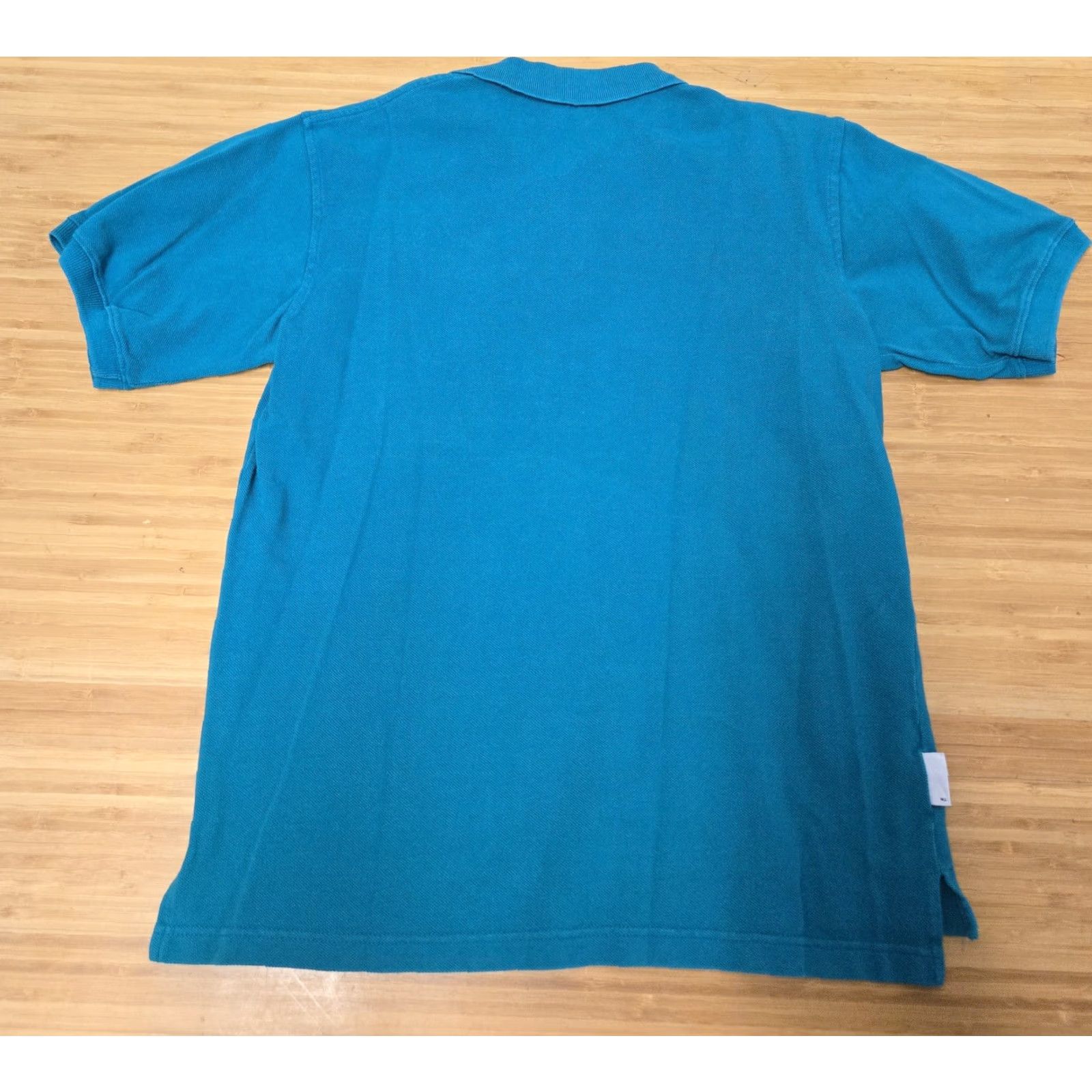 Acme Clothing VINTAGE ACME Clothing Co Polo Shirt Mens XS Embroidered Cartoon 90s Skate Polo Short Sleeve Cotton Graphic Print Teal Blue Collared Size US XS / EU 42 / 0 - 4 Thumbnail