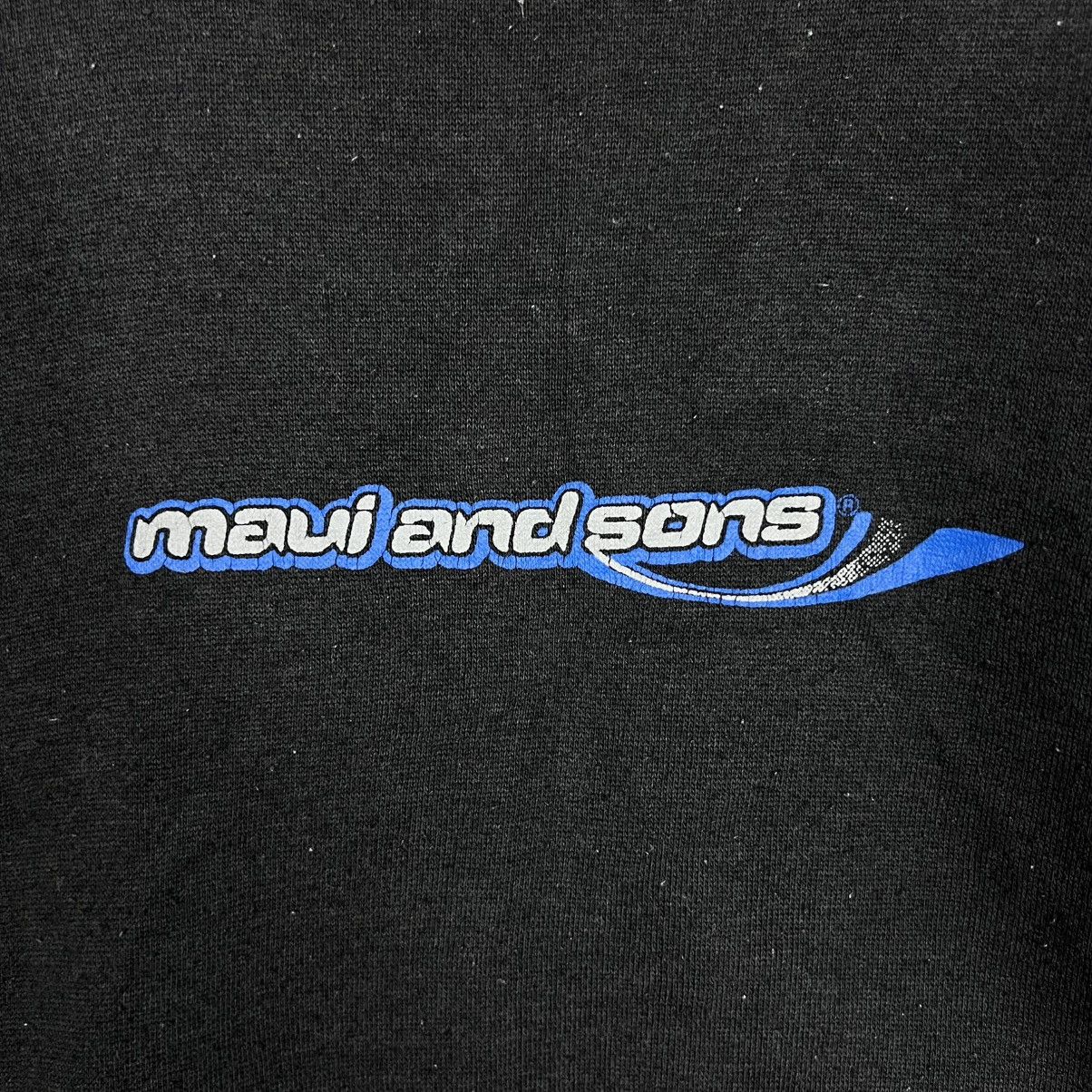 Maui and Sons 90's MAUI AND SONS Boardwear Big Logo Sweatshirt #4041-C184 Size US S / EU 44-46 / 1 - 5 Thumbnail