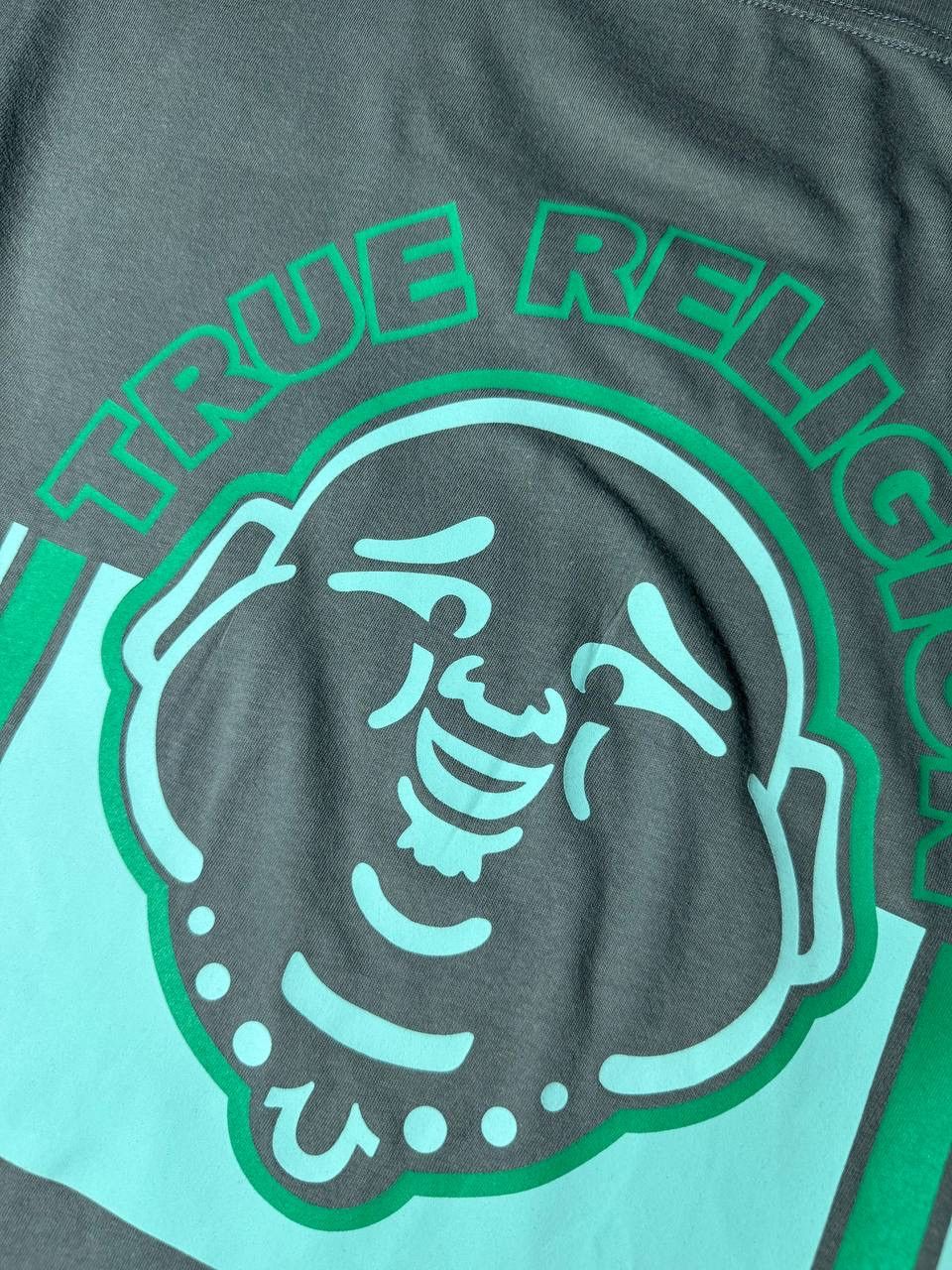 True Religion True Religion Vintage Blue T-shirt big printed Buddha Size US XL / EU 56 / 4 - 4 Thumbnail