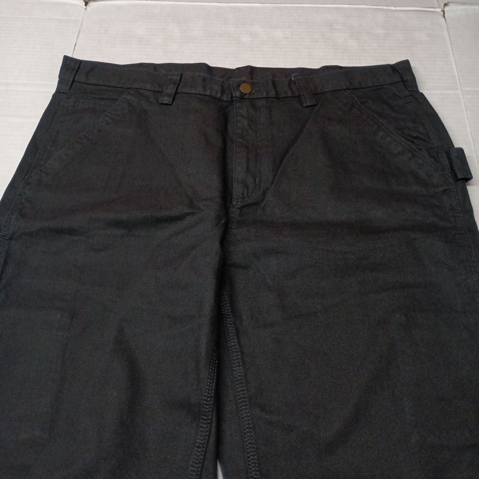 Other Brahma Work Carpenter Pants Men's Size 40x32 Black Relaxed Size US 40 / EU 56 - 3 Thumbnail