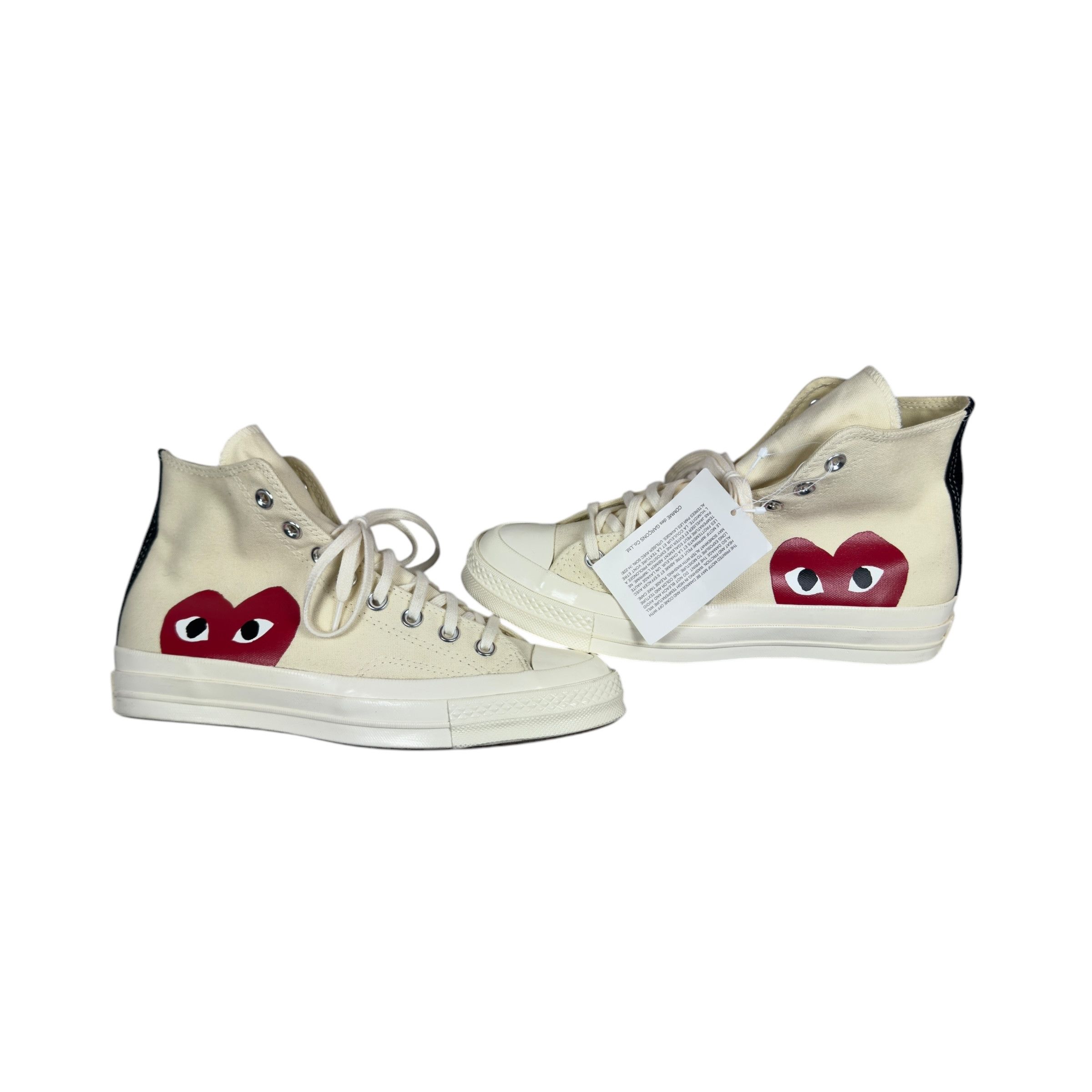 Comme des Garcons × Converse Converse Chuck 70 CDG HI 150205C Unisex Skate Shoes M7/W9 Size US 7 / EU 40 - 1 Thumbnail