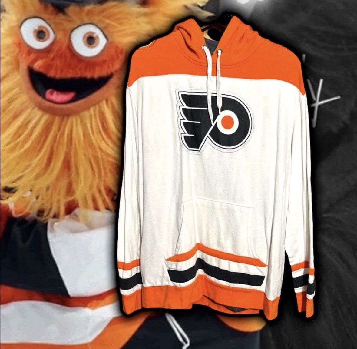 NHL ViNTaGe💎 '74/75 PHiLaDeLPHia FLYeRs 🏒 2x STANLY CuP 🏆🏆 Size US L / EU 52-54 / 3 - 2 Thumbnail