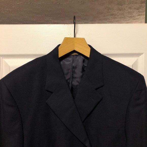 Brooks Brothers brooks brothers men's new navy sport coat jacket blazer 45R Size 44R - 1 Thumbnail
