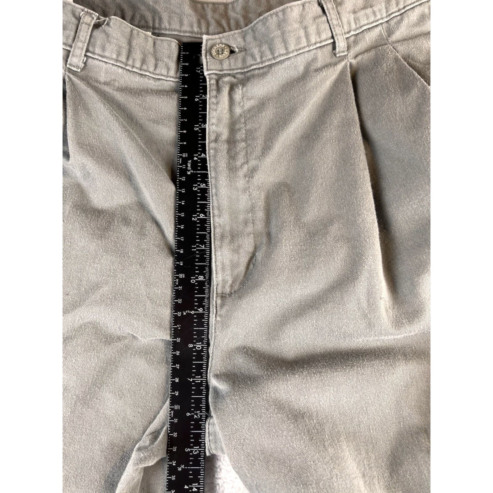 Dockers VINTAGE DOCKERS Chino Pants Mens 36x31 Green Straight Preppy Casual Business Workwear 5-Pocket Design Jeans Style Pants Mens Size US 36 / EU 52 - 7 Thumbnail
