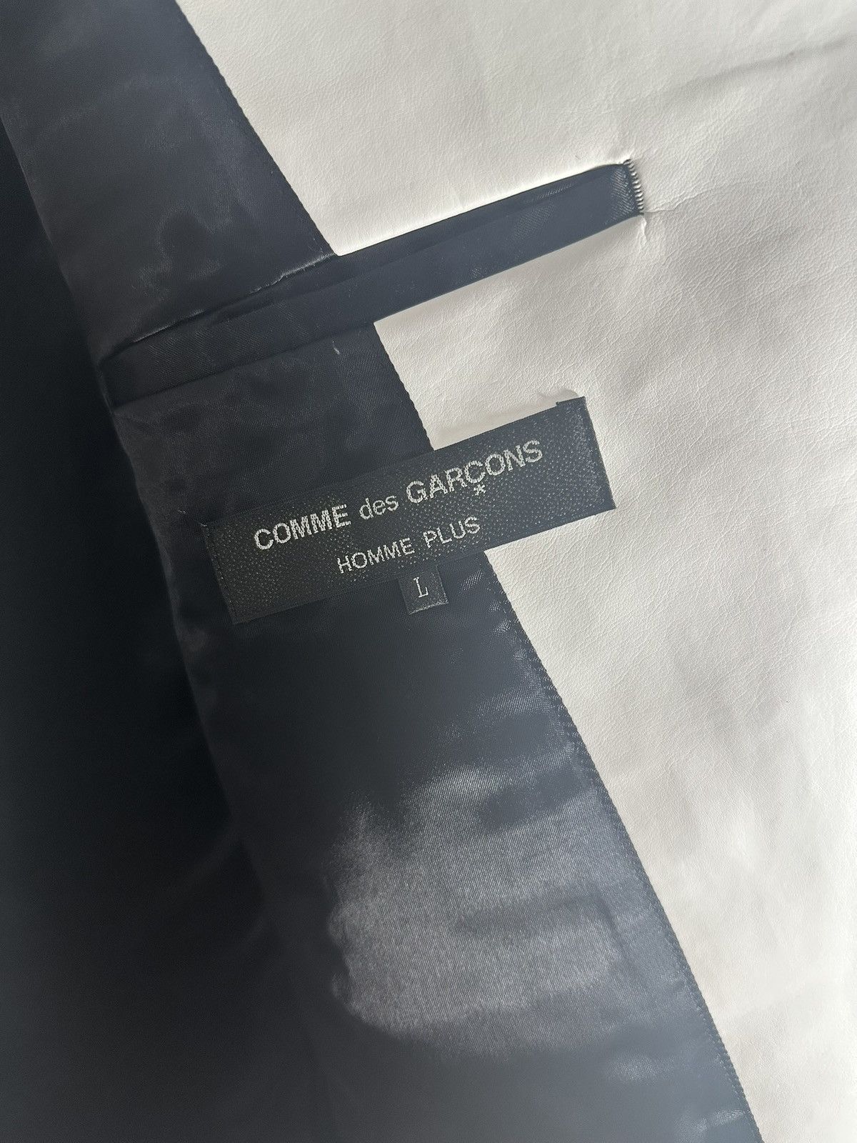 Comme des Garcons Comme Des Garçons Leather Jacket Size US L / EU 52-54 / 3 - 14 Thumbnail