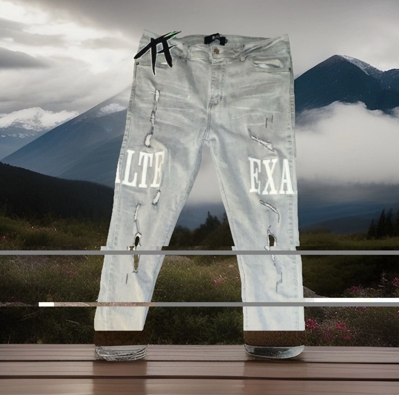 Other EXALTE JEANS-ELEVATE YOUR STYLE-(SIZE M) Size US 32 / EU 48 - 1 Thumbnail