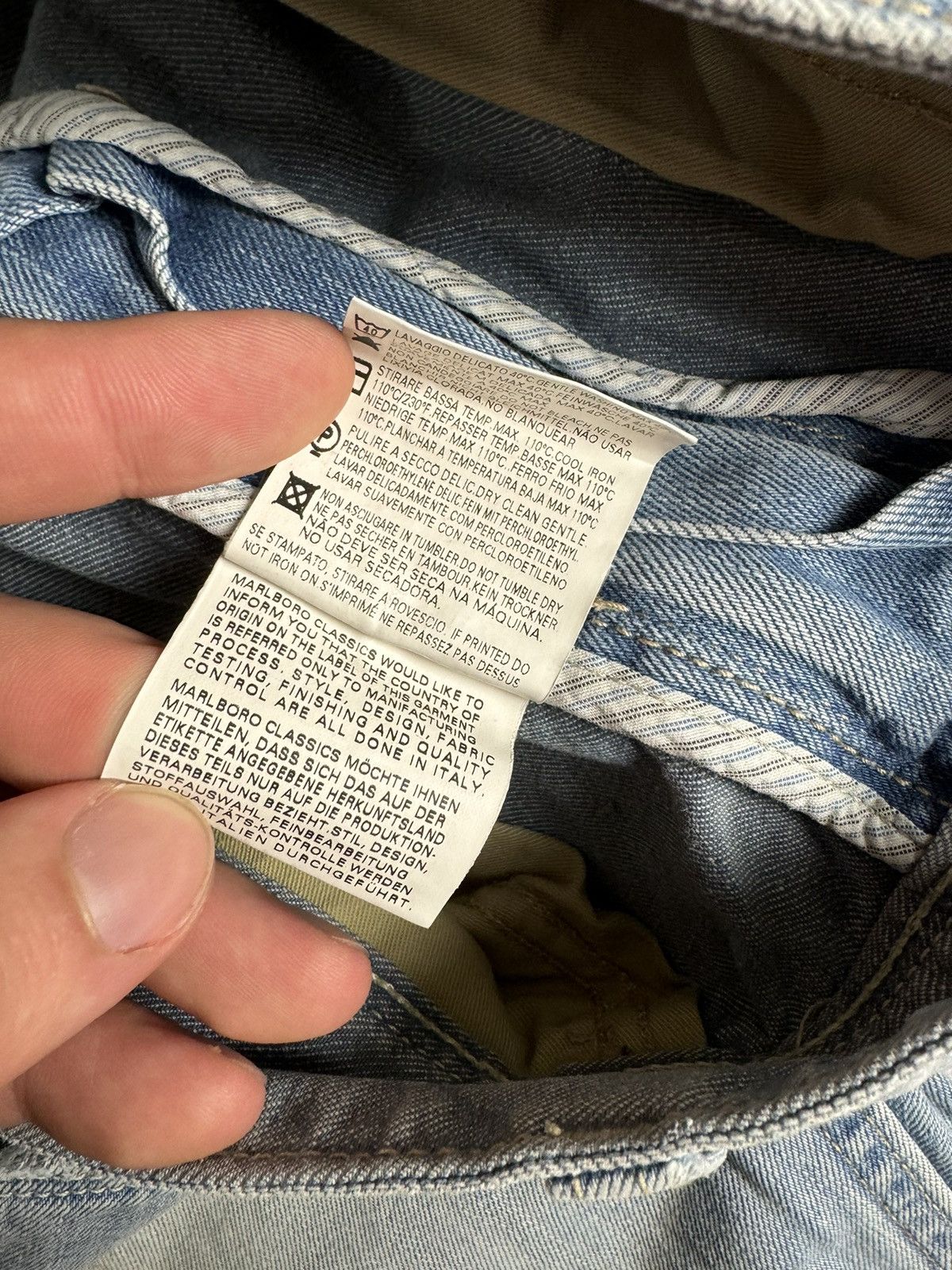 Marlboro × Marlboro Classics × Vintage Marlboro Classics Denim Jeans Size US 33 - 8 Thumbnail
