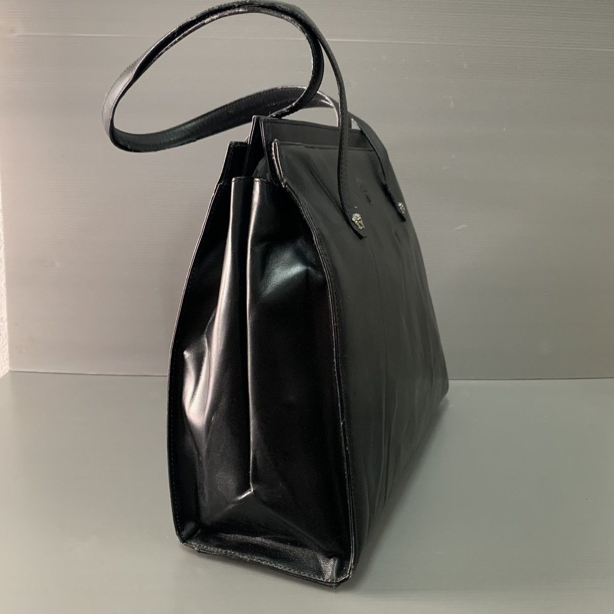 Versace Gianni Versace Black Shoulder Bag Size ONE SIZE - 3 Thumbnail