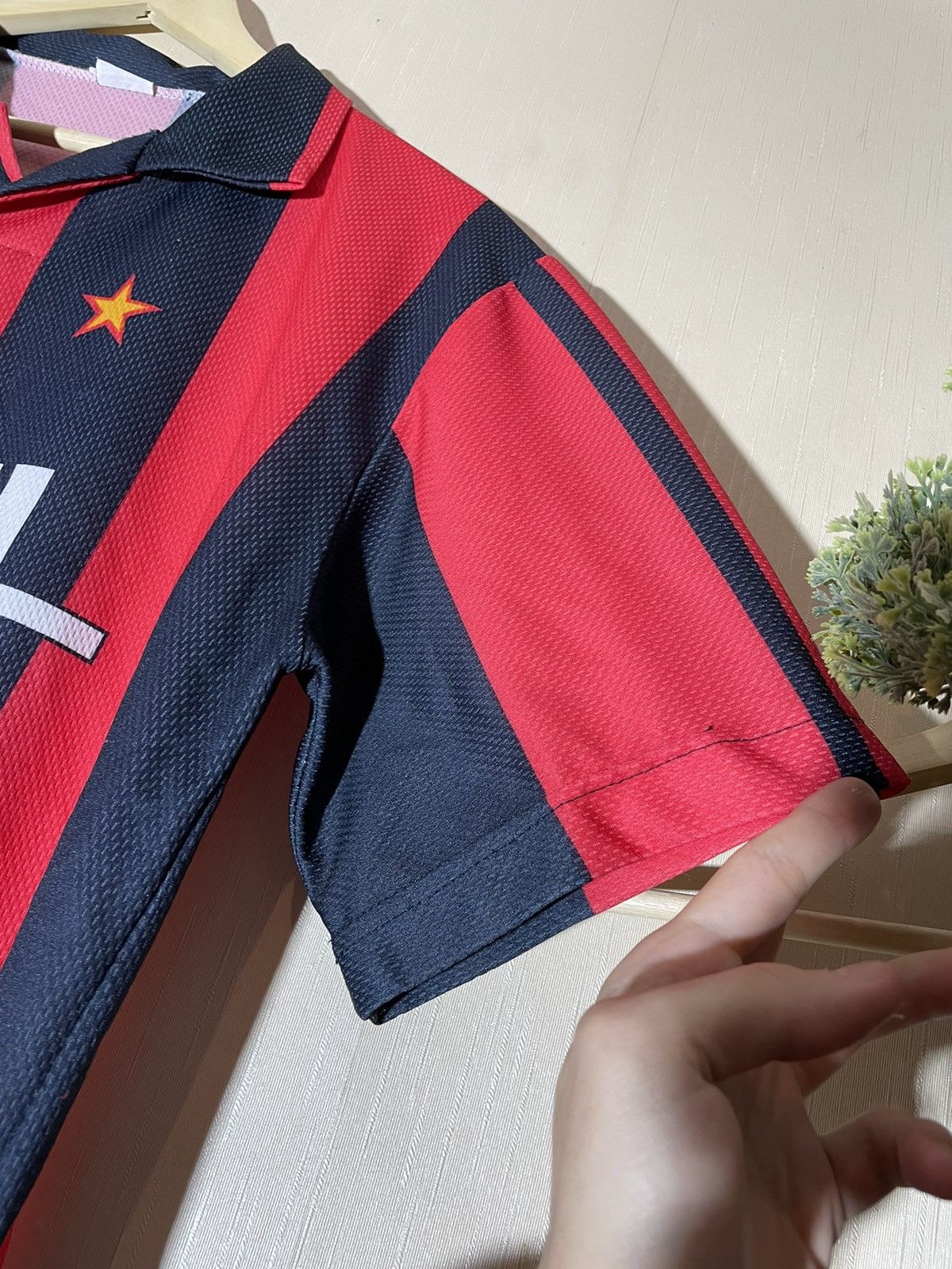 Vintage Bierhoff #20 Milan vintage retro jersey y2k Size US XL / EU 56 / 4 - 16 Thumbnail