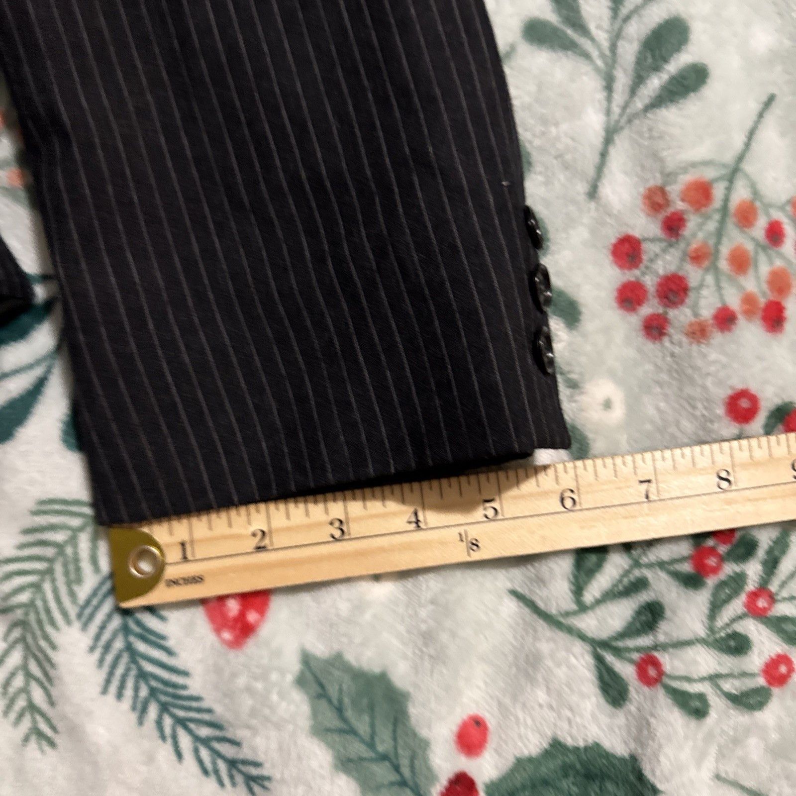 Other Jonathan Reid Botany 500 Pinstripe Blazer ( See Measurement Size 48R - 7 Thumbnail