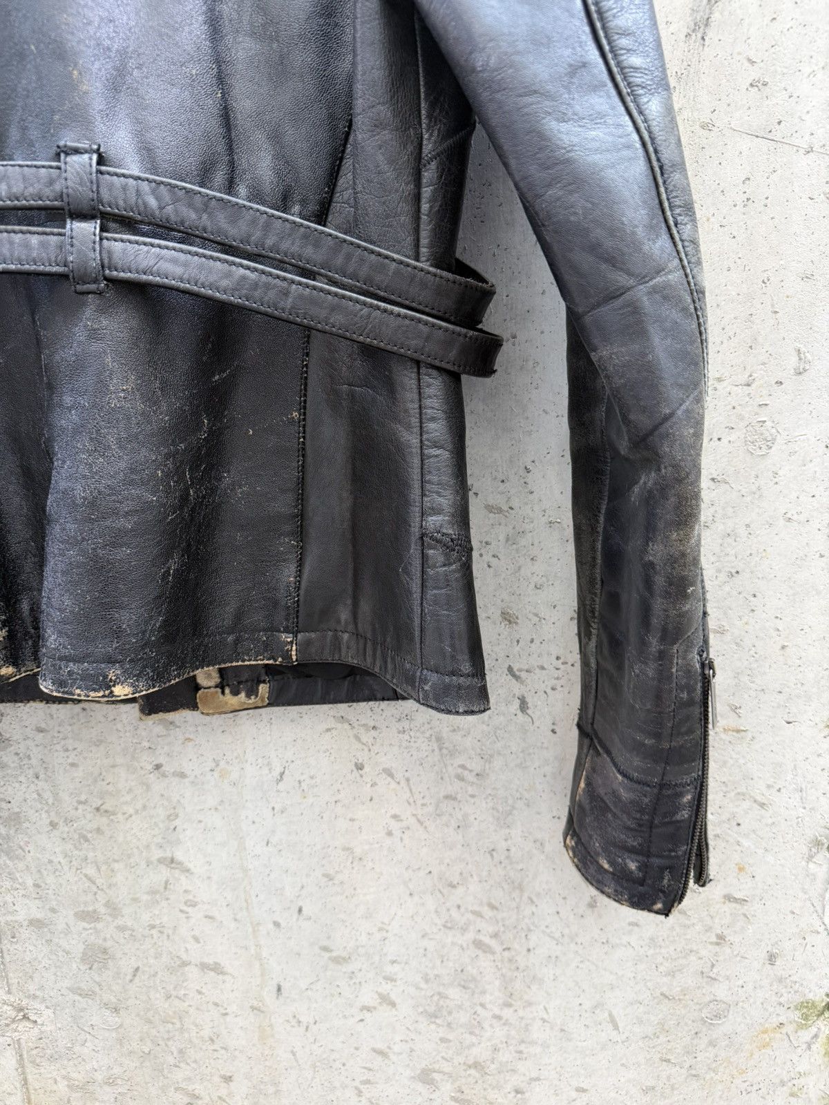 Dirk Bikkembergs FW02 Dirk Bikkembergs Runway Bondage Leather Jacket Size US XS / EU 42 / 0 - 15 Thumbnail