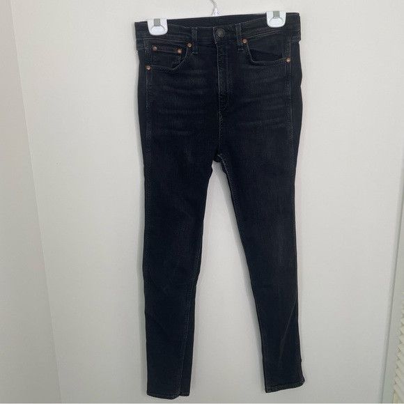 Rag & Bone Rag & Bone Women's Vintage Skinny Jean Black 30x28 Size 30" / US 8 / IT 44 - 2 Thumbnail