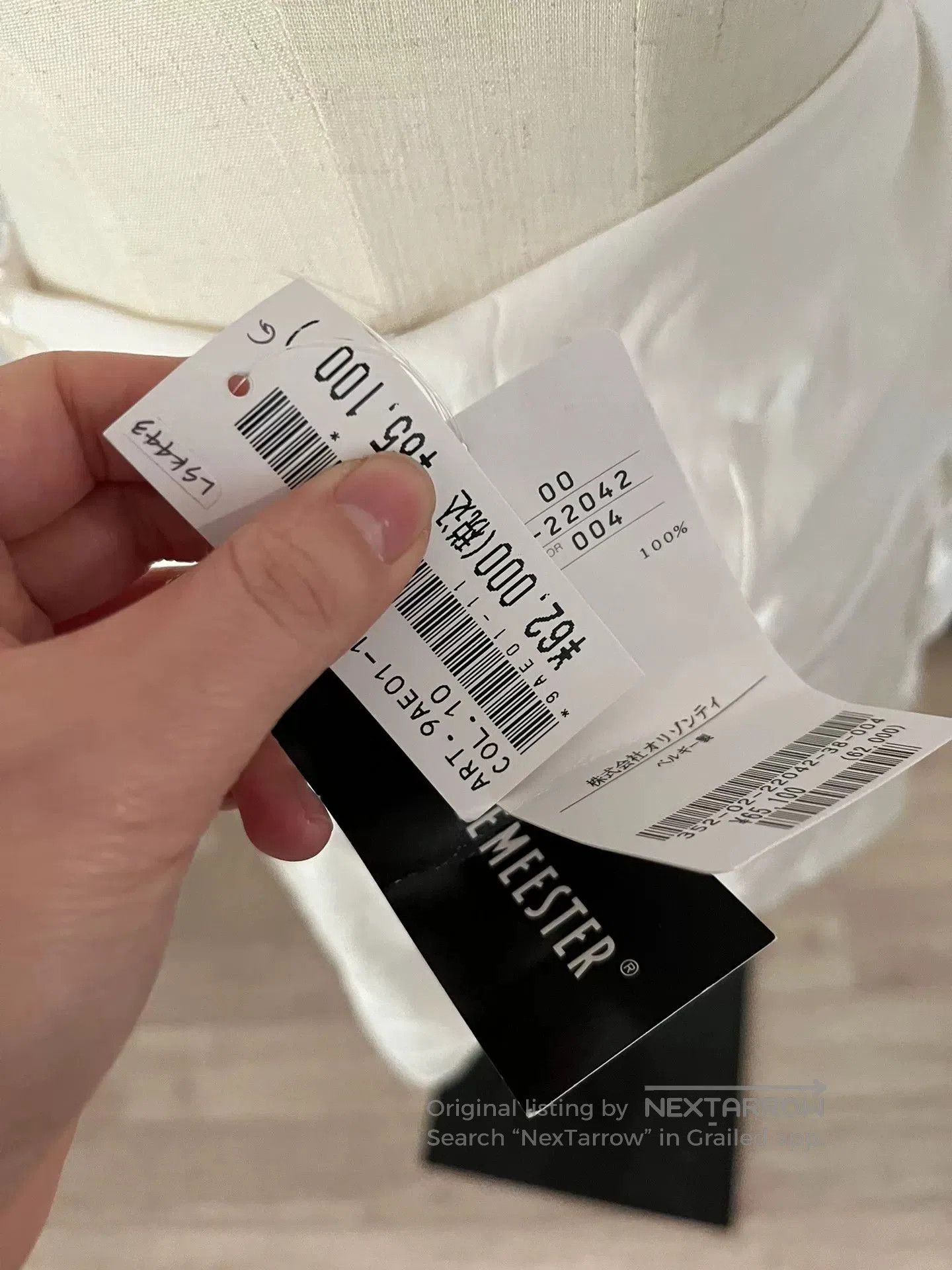 Ann Demeulemeester Ann Demeulemeester Silk Dual. Size ONE SIZE - 8 Thumbnail