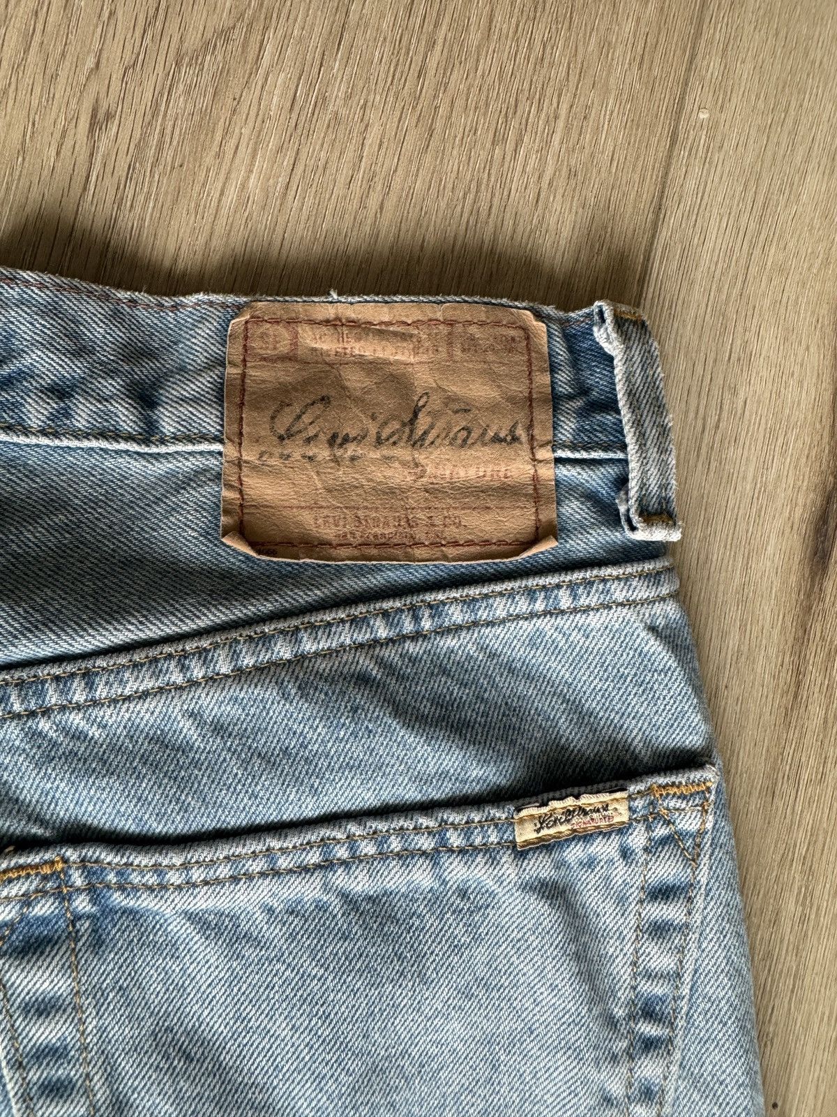 Levi's Light Wash Regular Fir Levi Signature Size US 34 / EU 50 - 3 Thumbnail