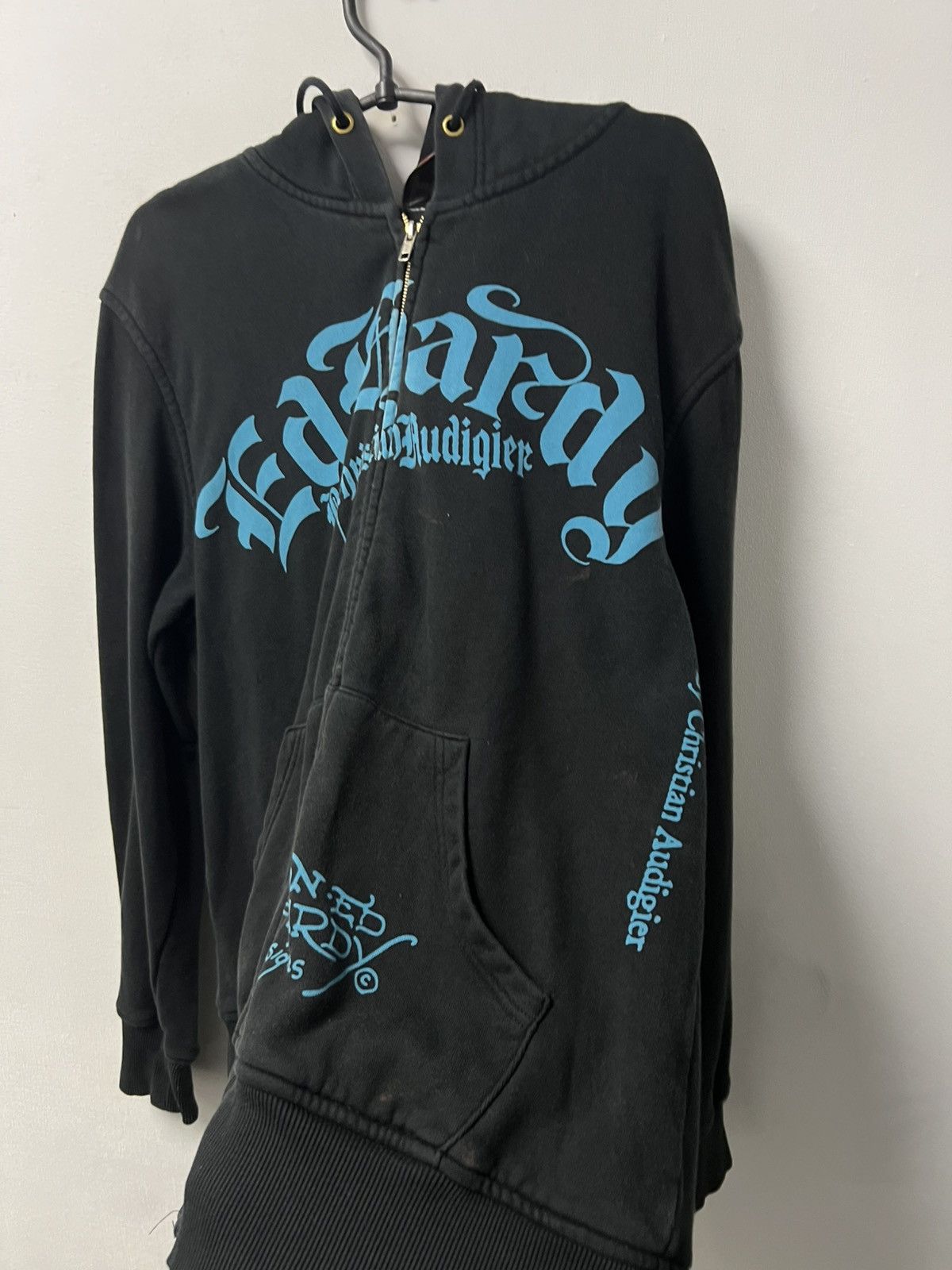 Ed Hardy Really Point vintage zip hoodie Ed hardy style man’s L black Size US L / EU 52-54 / 3 - 4 Thumbnail