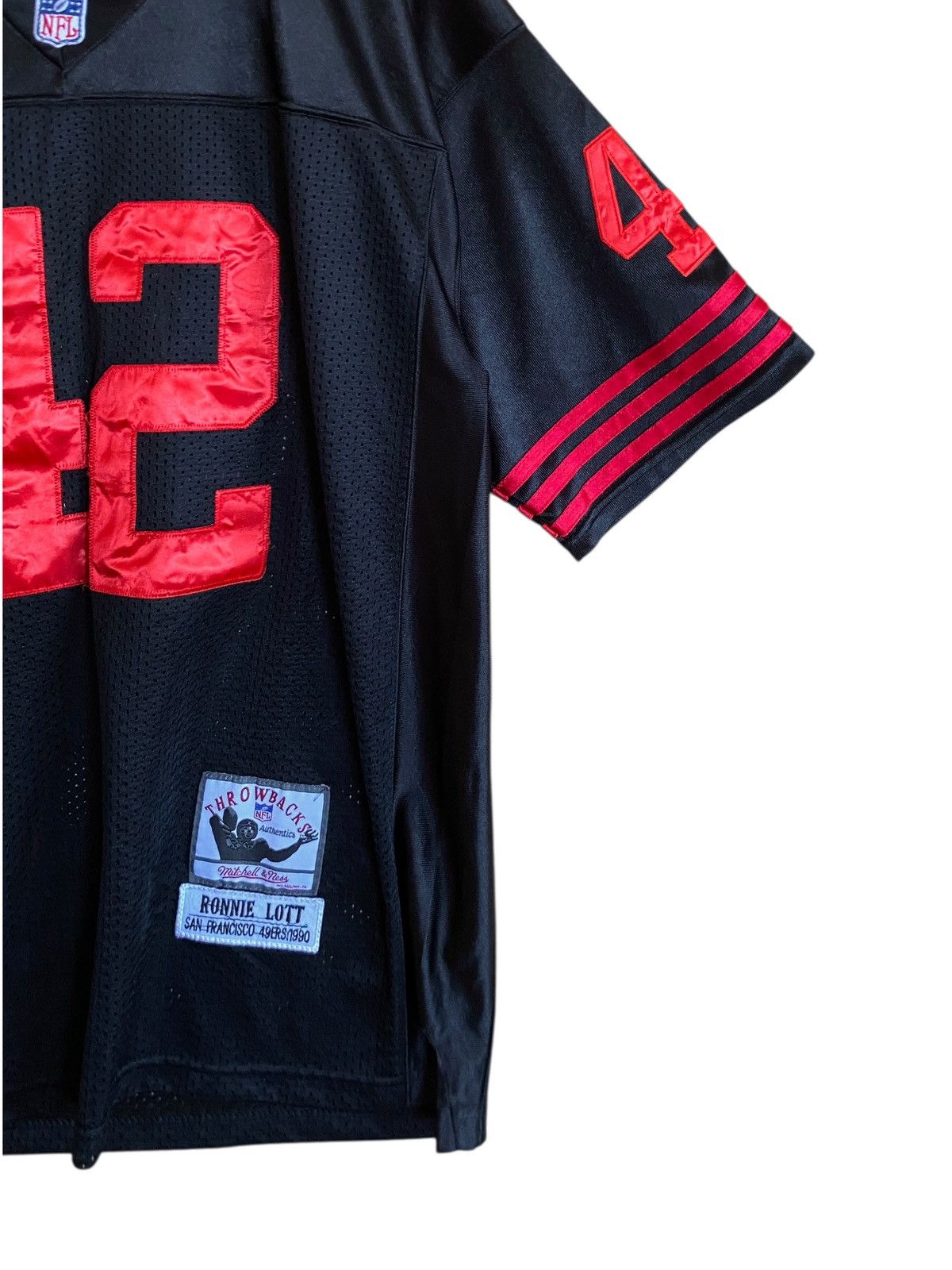 NFL Vintage Ronnie Lott NFL San Francisco 49ers Jersey 1990s Size US L / EU 52-54 / 3 - 6 Thumbnail