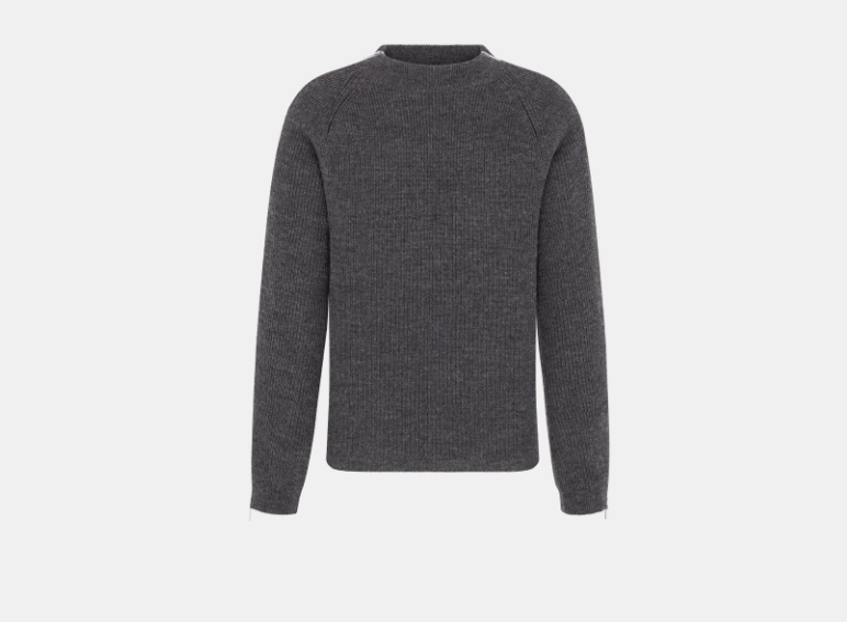 Dior o1w1db10525 493M63 Couture Sweater in Gray Size US M / EU 48-50 / 2 - 1 Thumbnail
