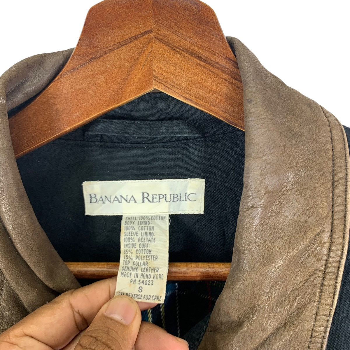 Other VINTAGE BANANA REPUBLIC DENIM COTTON BUTTON JACKET Size US S / EU 44-46 / 1 - 6 Thumbnail