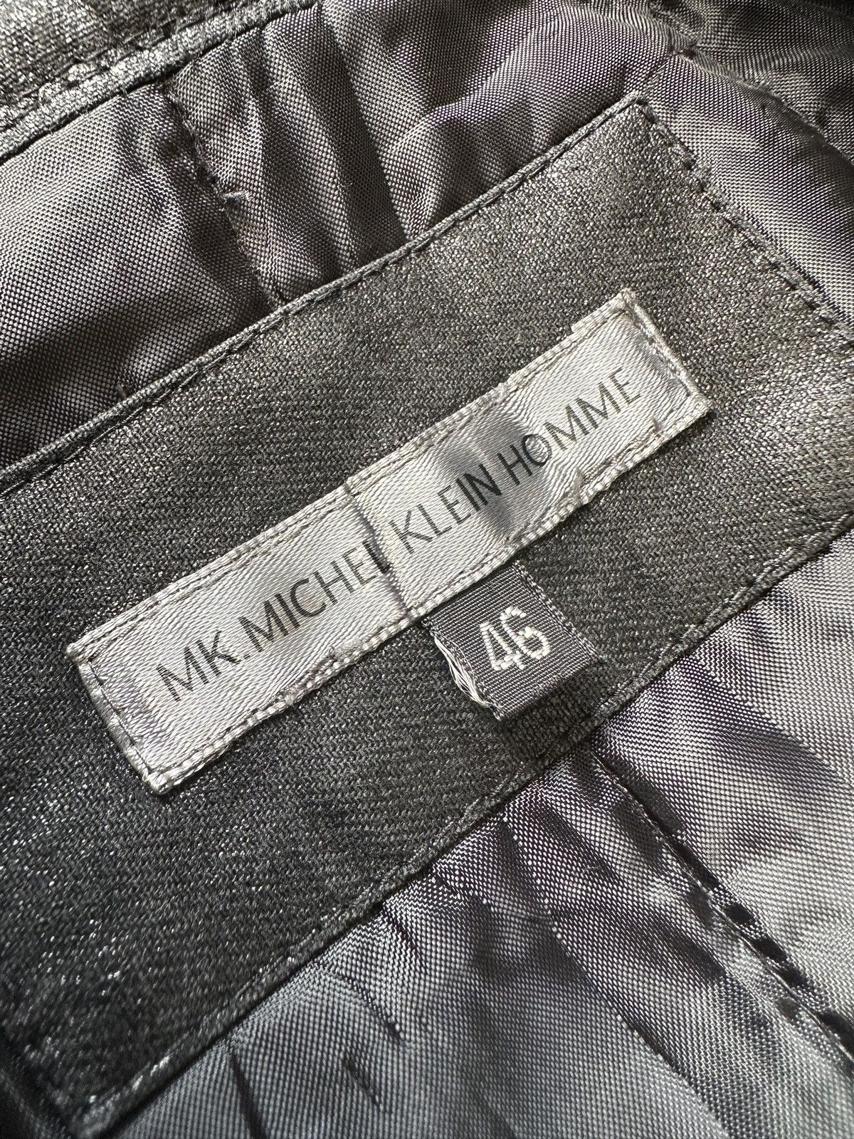 Michel Klein 00's MK Homme J-rock double zipper rider jacket Size US S / EU 44-46 / 1 - 17 Thumbnail