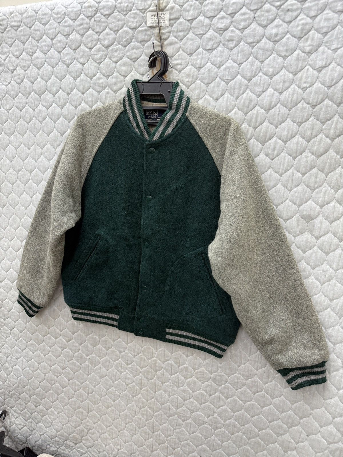 Polo Ralph Lauren 🔥🔥🔥ARCHIVE VTG POLO RALPH LAUREN VARSITY JACKET Size US L / EU 52-54 / 3 - 3 Thumbnail