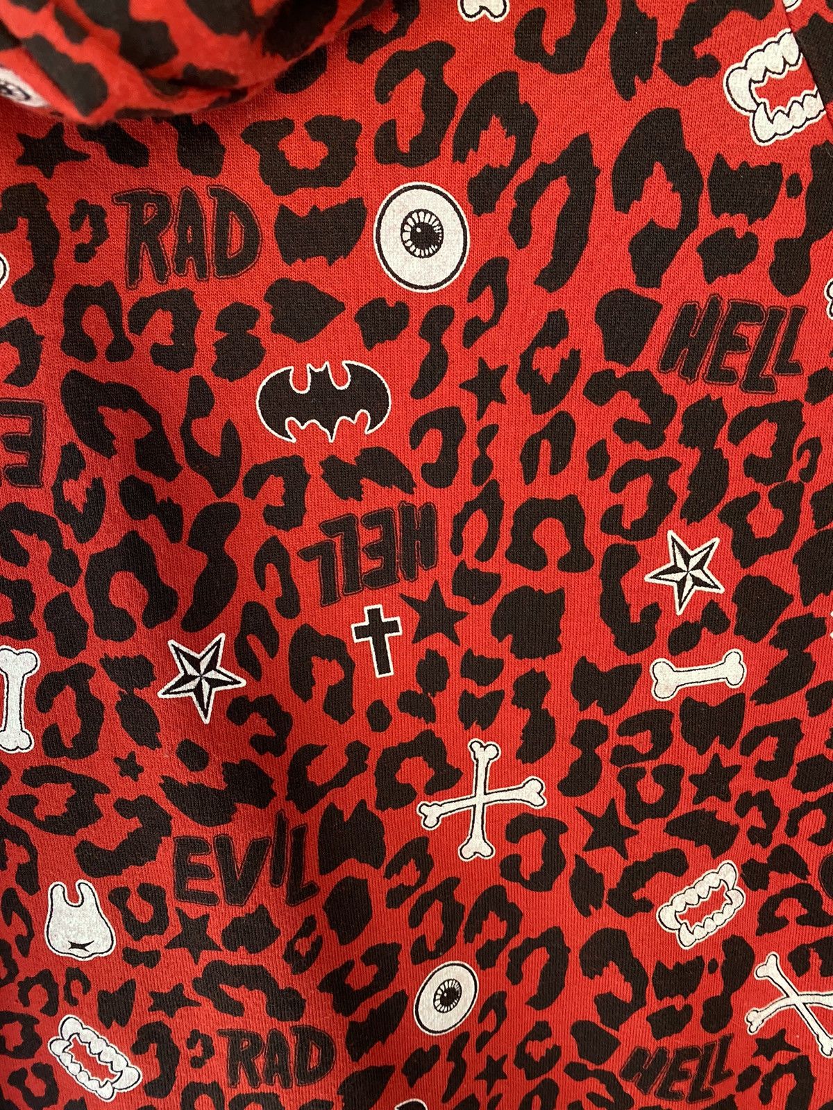Japanese Brand 2000s Hell cat punk Sex Cross punk reversible hoodie Size M / US 6-8 / IT 42-44 - 13 Thumbnail