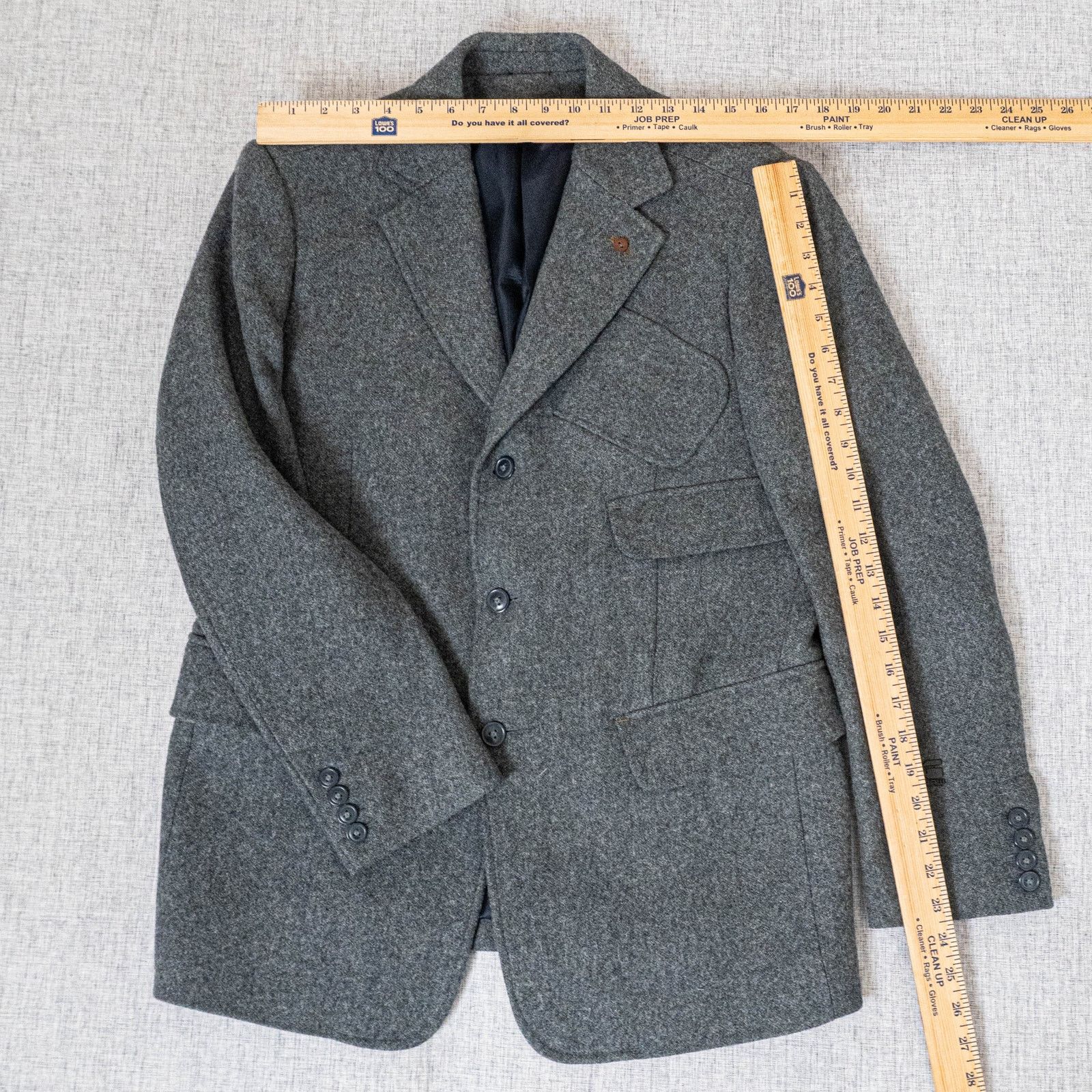 G-Star G Star RAW Correctline Ruston Blazer Jacket Wool Tweed Size 42S - 8 Thumbnail