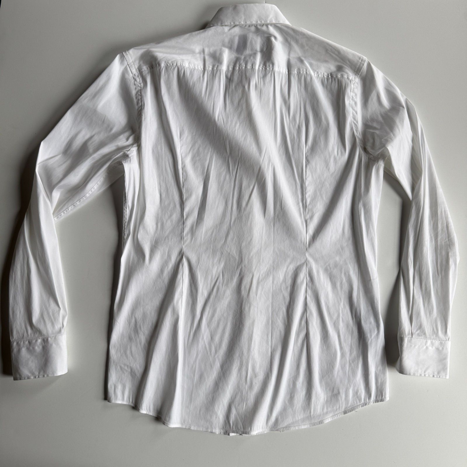 Hugo Boss BOSS Performance White Dress Shirt - Slim Fit Stretch - 16.5 Size US L / EU 52-54 / 3 - 4 Thumbnail