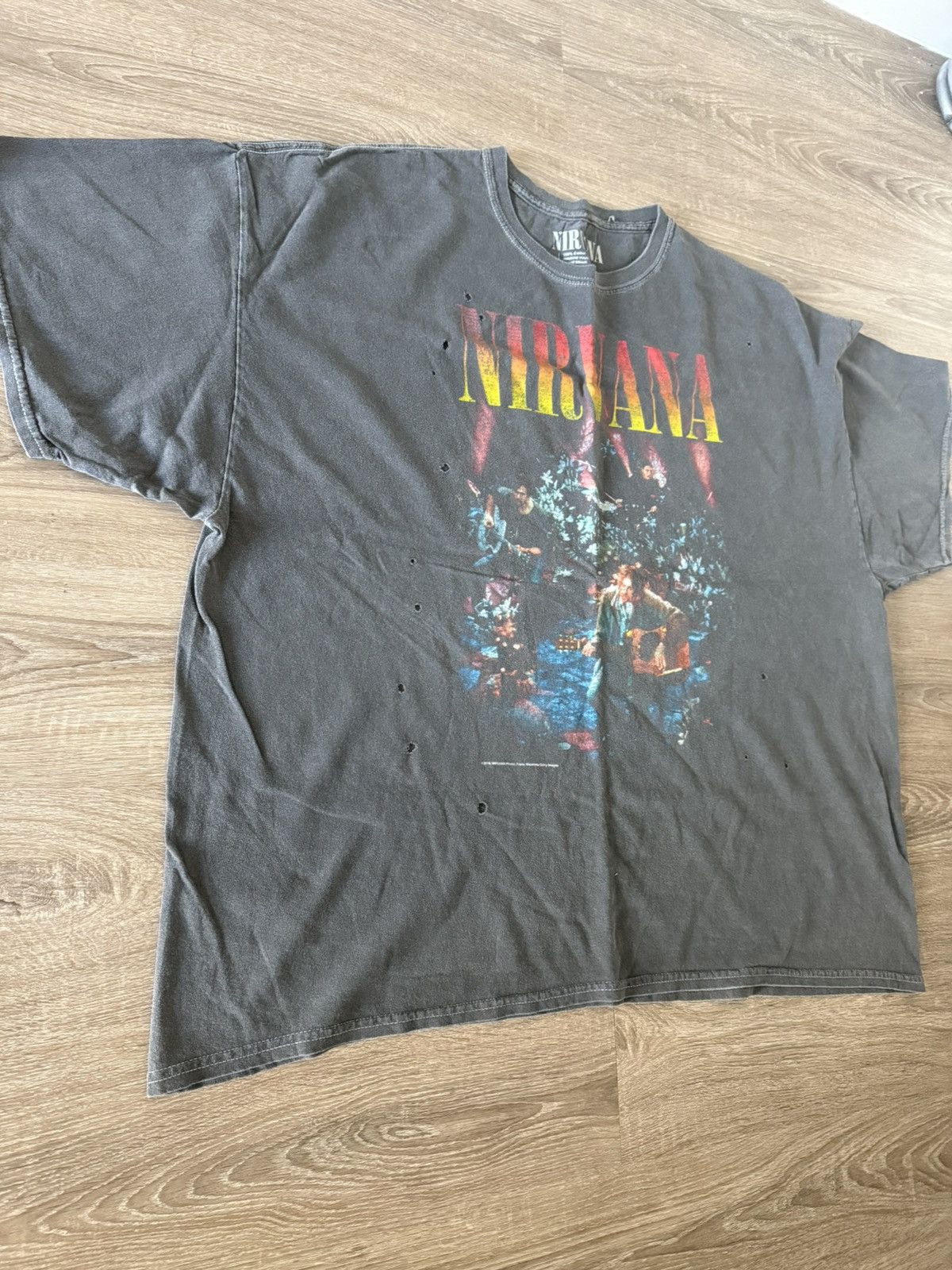 Urban Outfitters oversize Nirvana rock band vintage T-shirt Size US XL / EU 56 / 4 - 5 Thumbnail