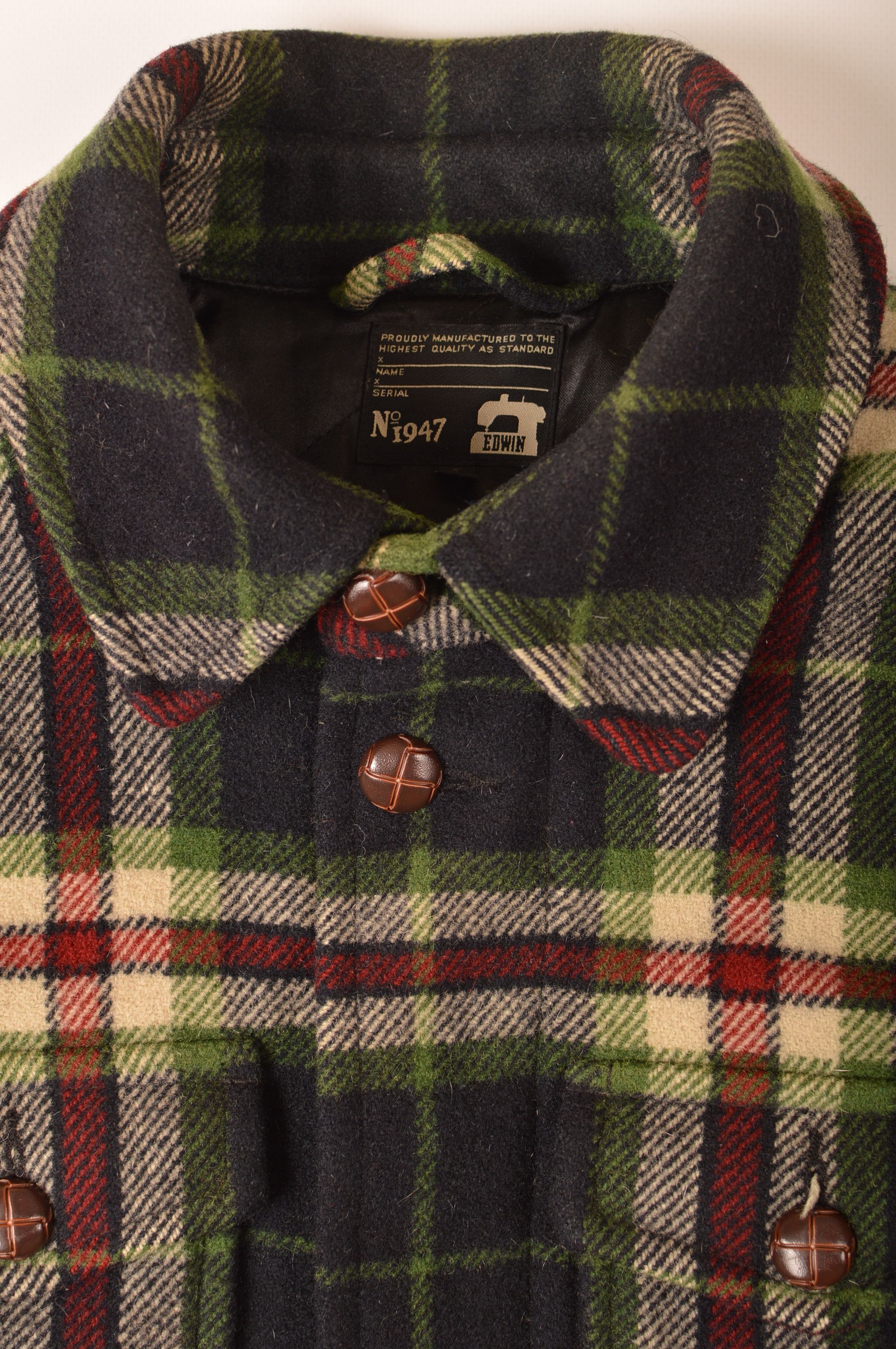 Edwin × Vintage Edwin Rafterman Plaid Insulated Jacket Size US S / EU 44-46 / 1 - 5 Thumbnail
