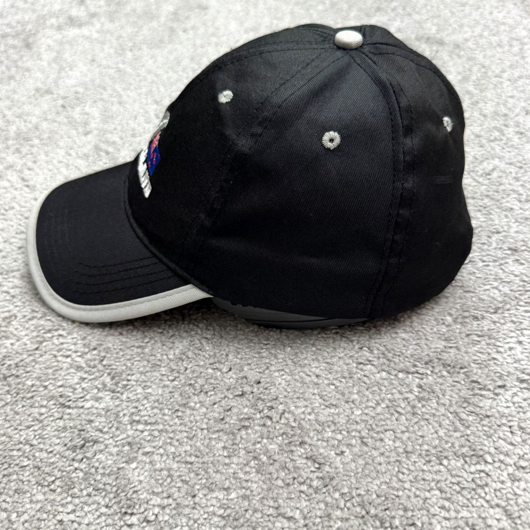 Vintage Prokiwi New Zealand Silver Fern Flag Snapback Hat Cap Unises OSFA Black Cotton Size ONE SIZE - 3 Thumbnail