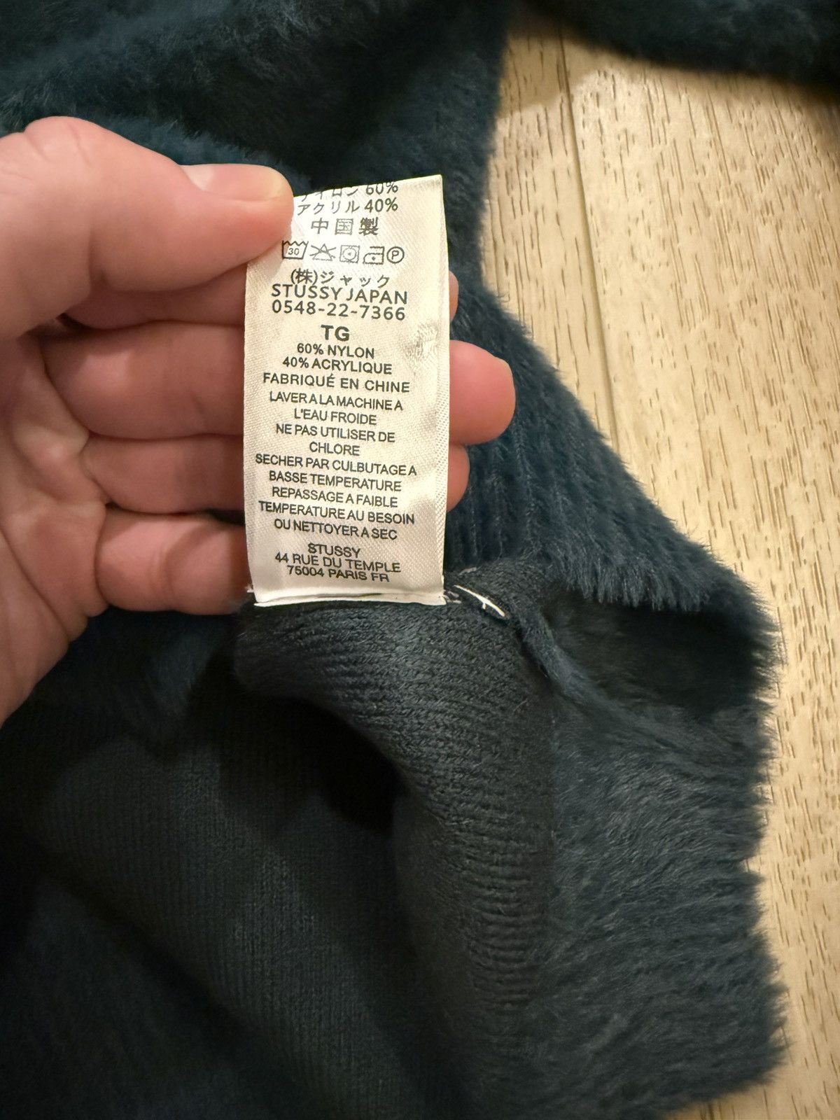 Stussy Fuzzy cardigan Size US XL / EU 56 / 4 - 5 Thumbnail