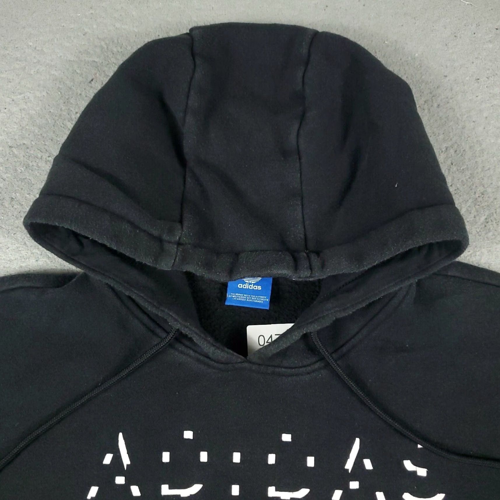 Adidas Adidas Men's Black Pullover Hoodie Sweater Knit Logo All Seasons Fall Winter Sweatshirt Medium Size US M / EU 48-50 / 2 - 3 Thumbnail