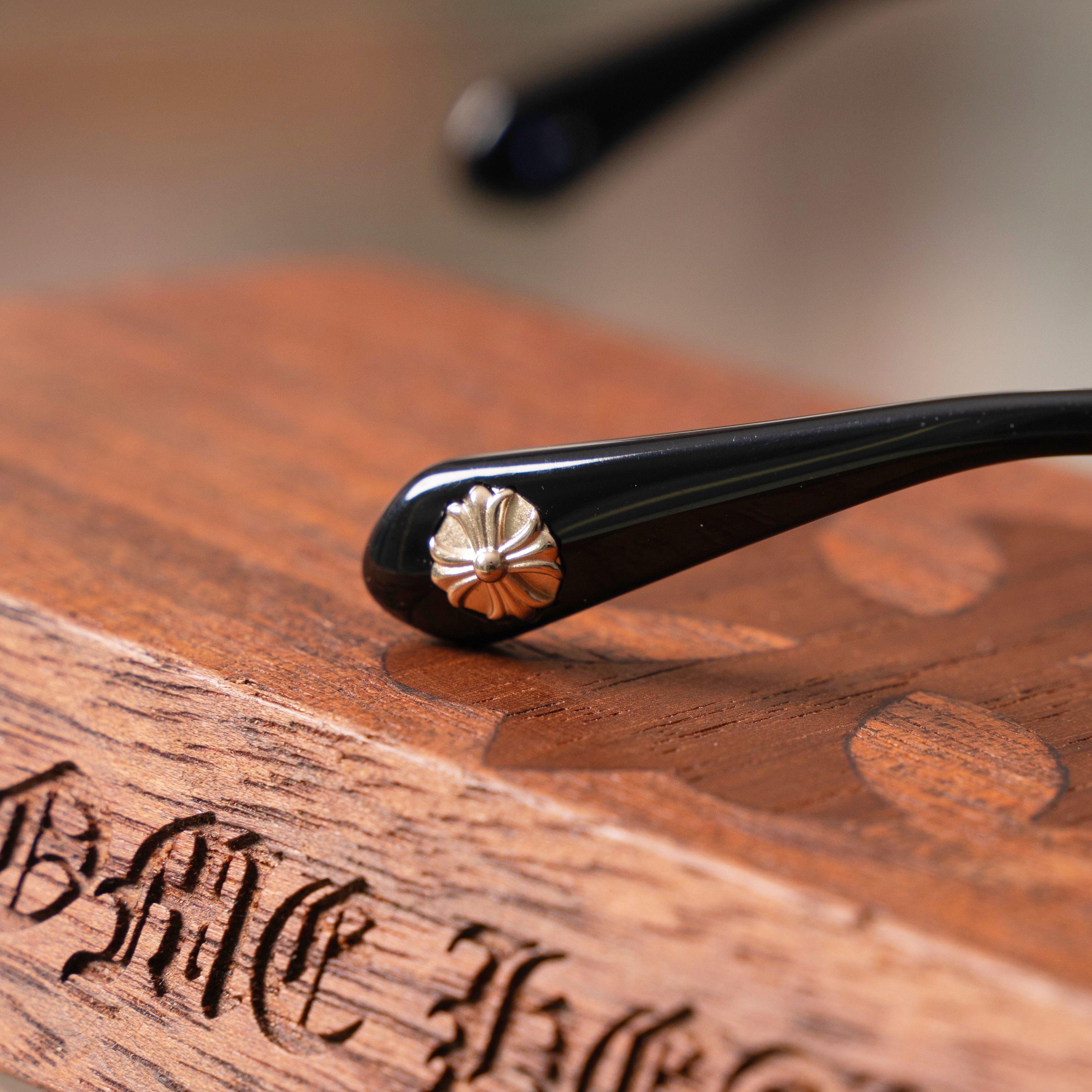 Chrome Hearts CHROME HEARTS COX UCKER BK-18KGP BLACK/GOLD Size ONE SIZE - 8 Thumbnail