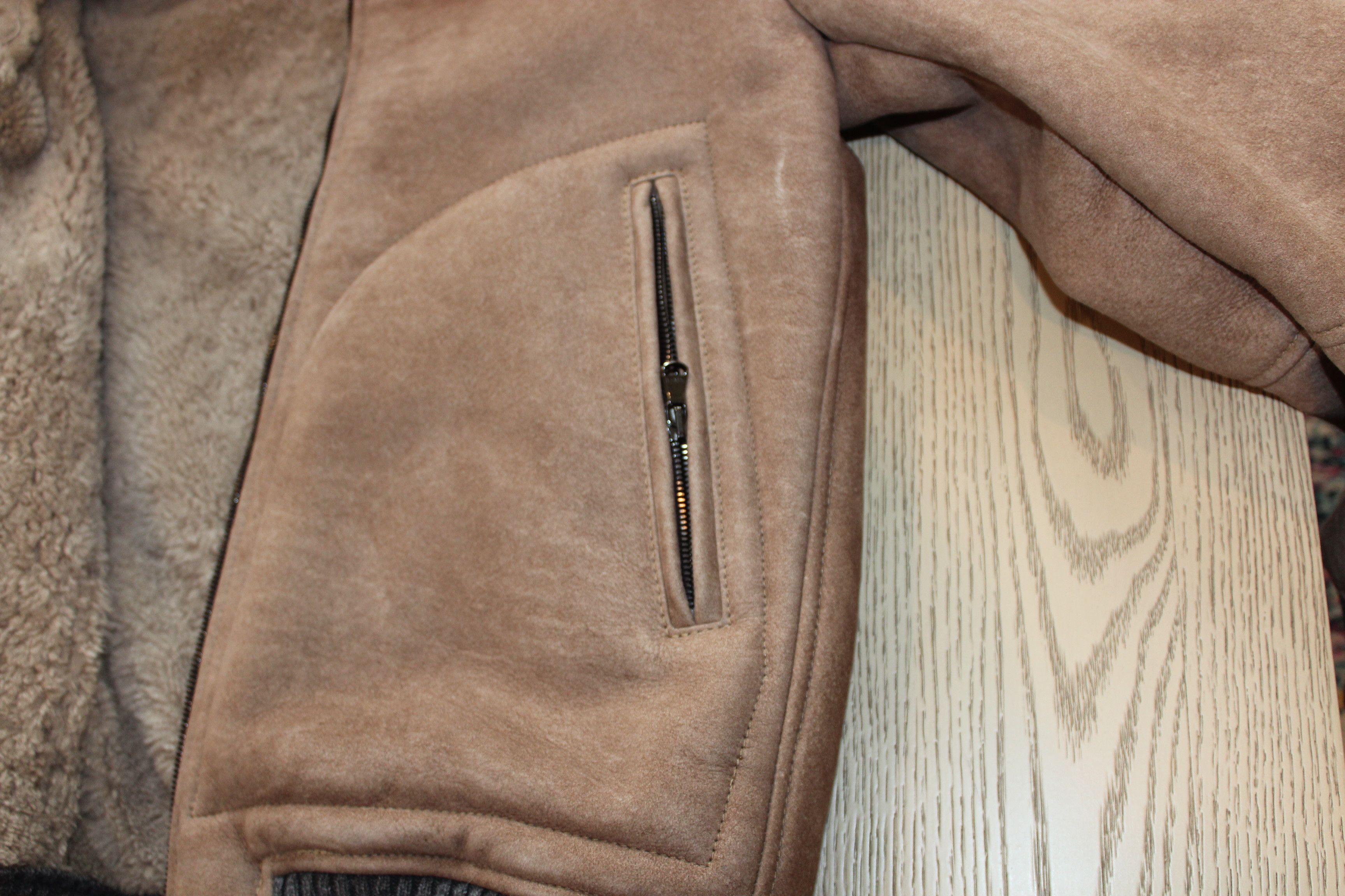 Barba Napoli Barba Napoli Handmade Leather Shearling Jacket Size 46/36 Size US S / EU 44-46 / 1 - 12 Thumbnail
