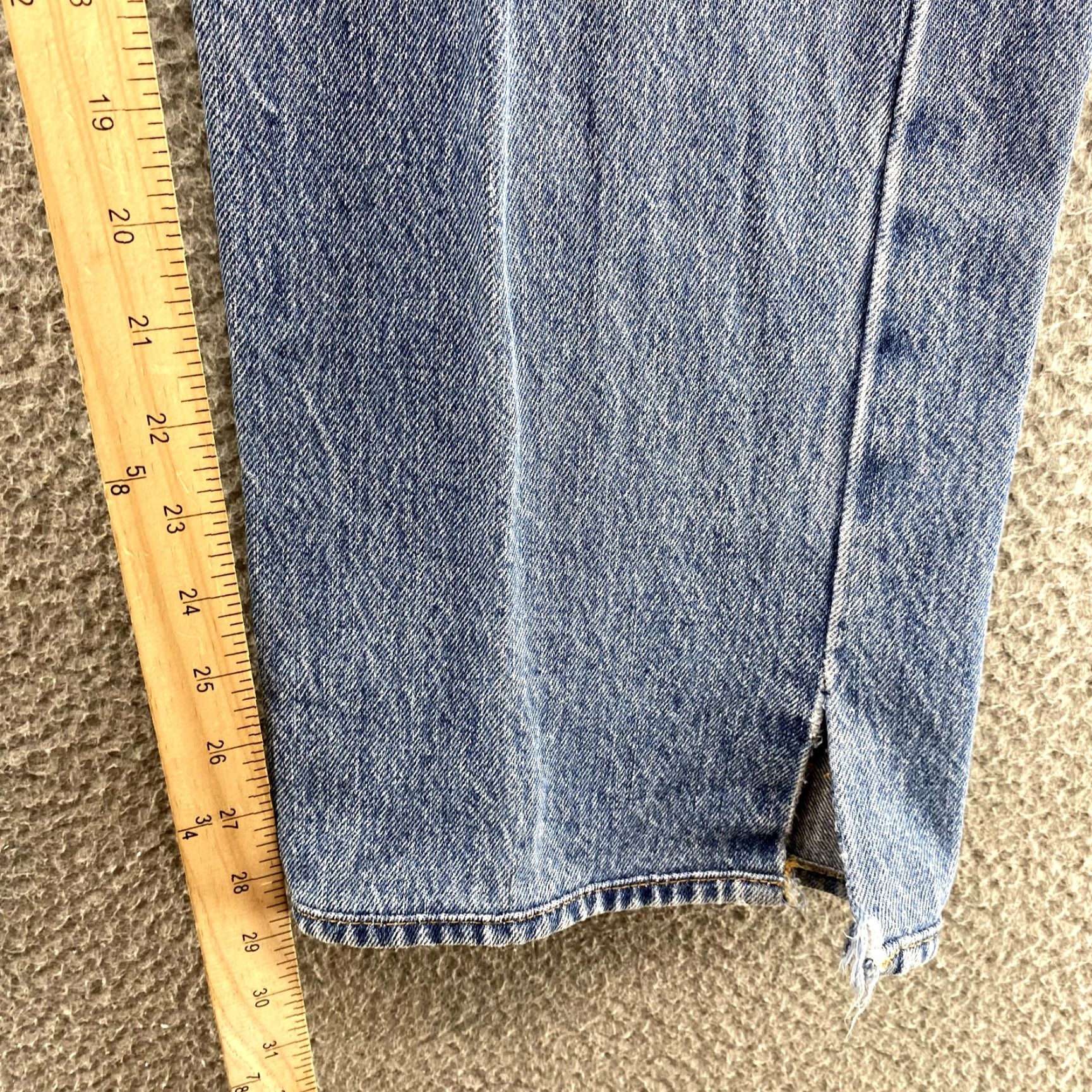 Levi's Levi's 501 XX Jeans Men 34x28 Whisker Straight Button Fly 90s Streetwear Classic Jeans Size US 34 / EU 50 - 3 Thumbnail