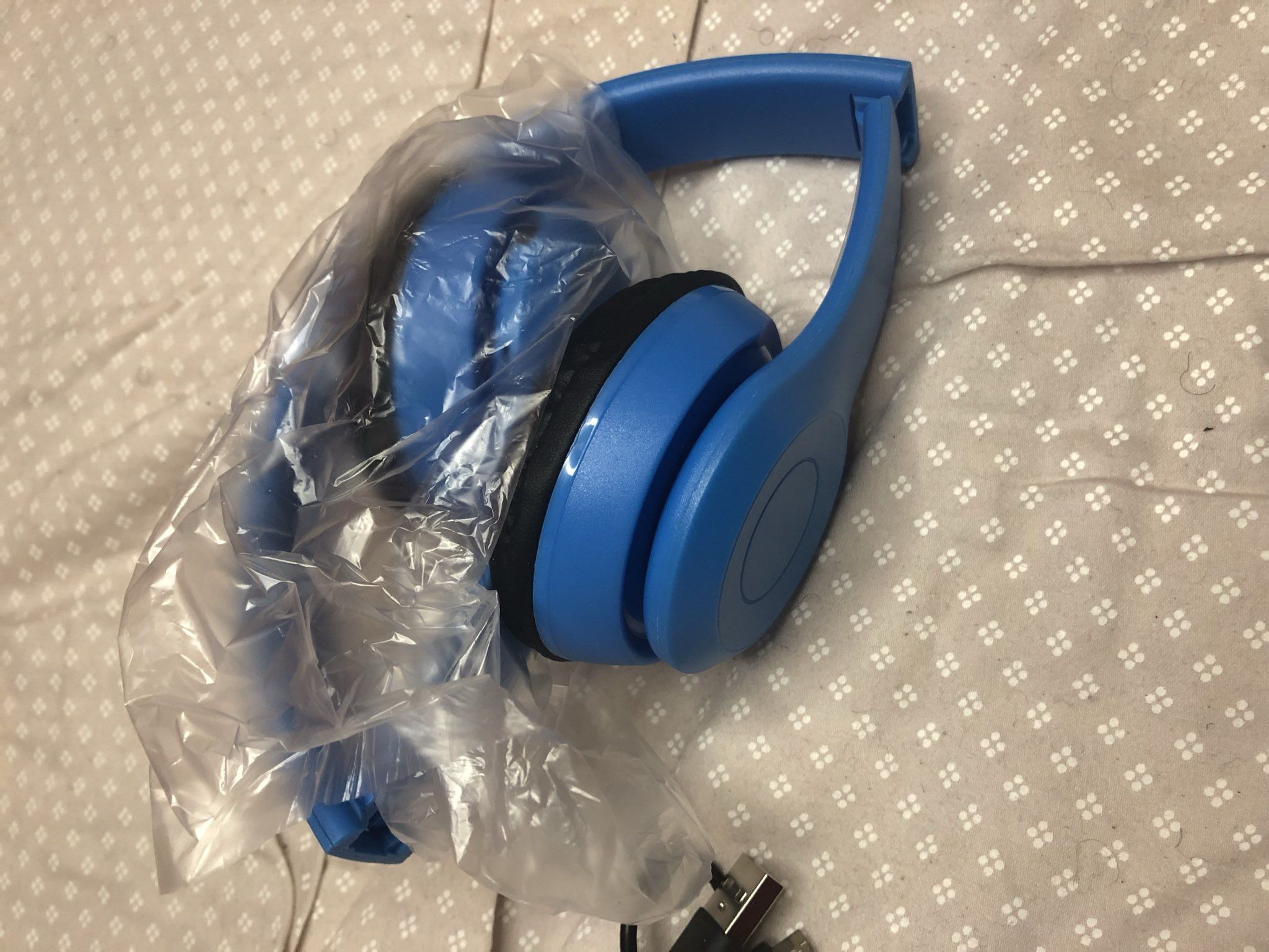 Other Blue Wireless Folding Headphones Size ONE SIZE - 11 Thumbnail