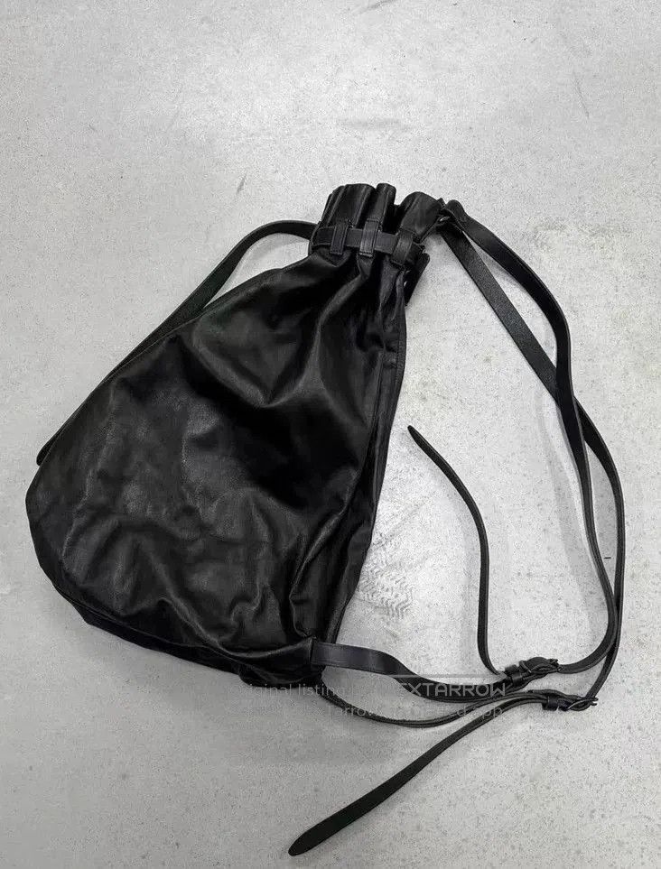 Yohji Yamamoto Yohji Yamamoto Pour Homme Leather Hobo Bag. Size ONE SIZE - 1 Thumbnail