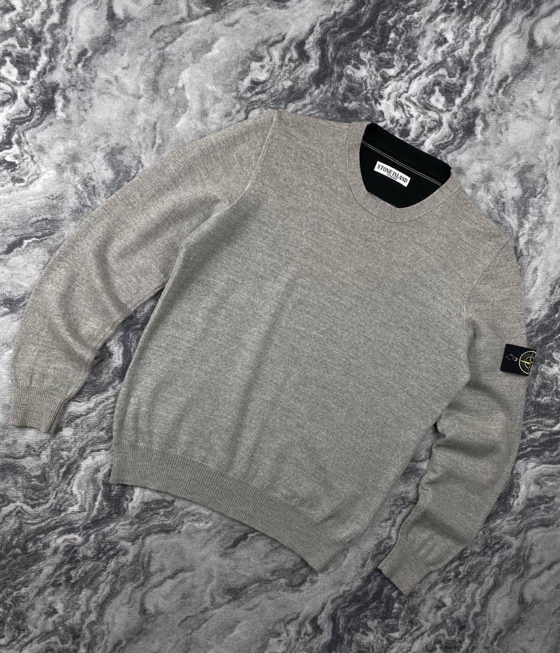Stone Island Vintage Stone Island Knit Wool Lana Sweater Size US XL / EU 56 / 4 - 1 Thumbnail