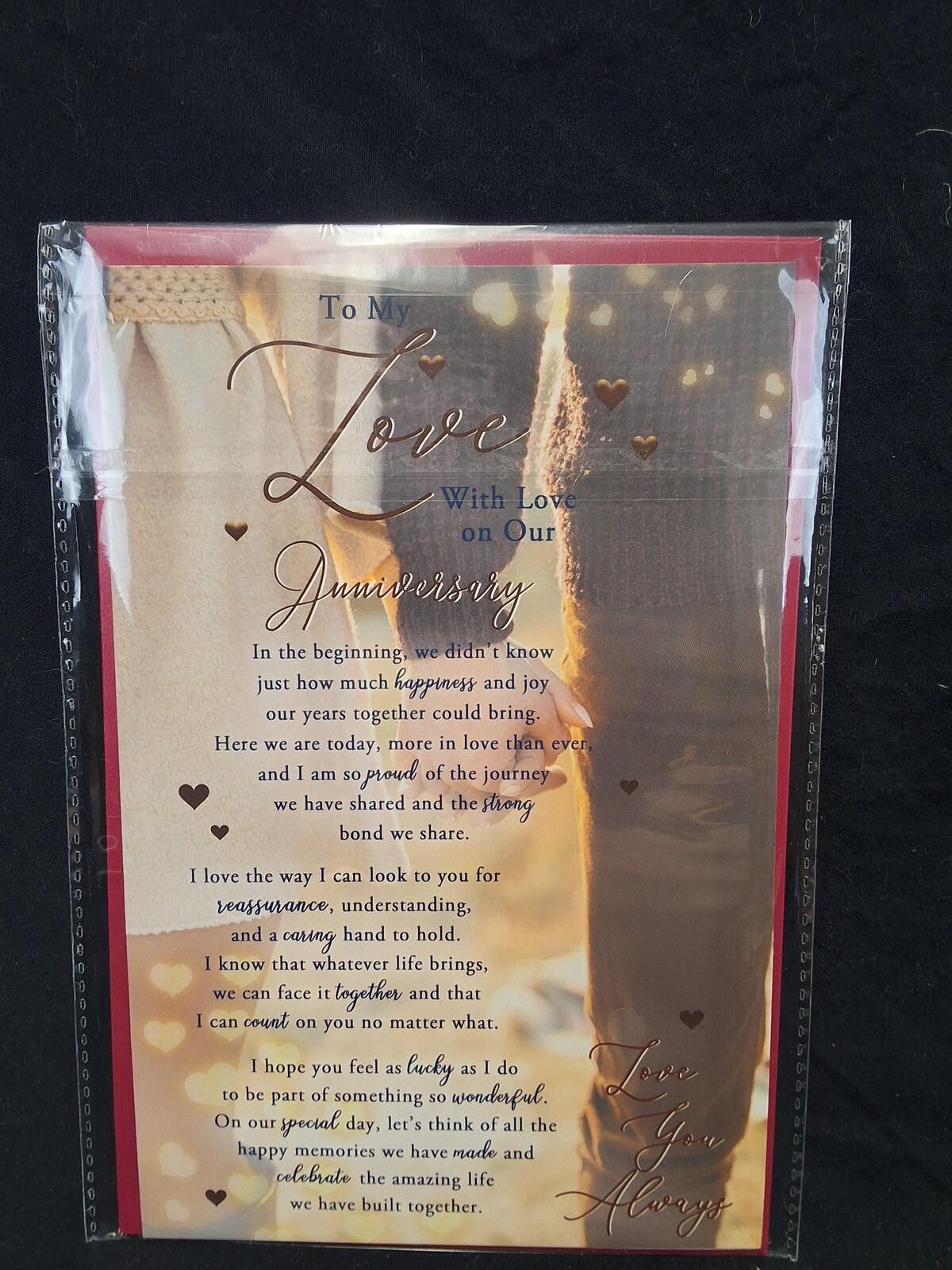 Genetic Manipulation Shinichiro Kuriya Romantic Anniversary Card with Red Envelope & Gold Seals Size ONE SIZE - 1 Thumbnail